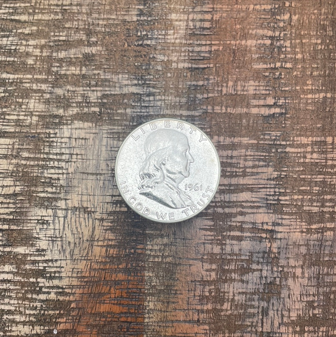 1961 50C US Franklin Half Dollar Proof