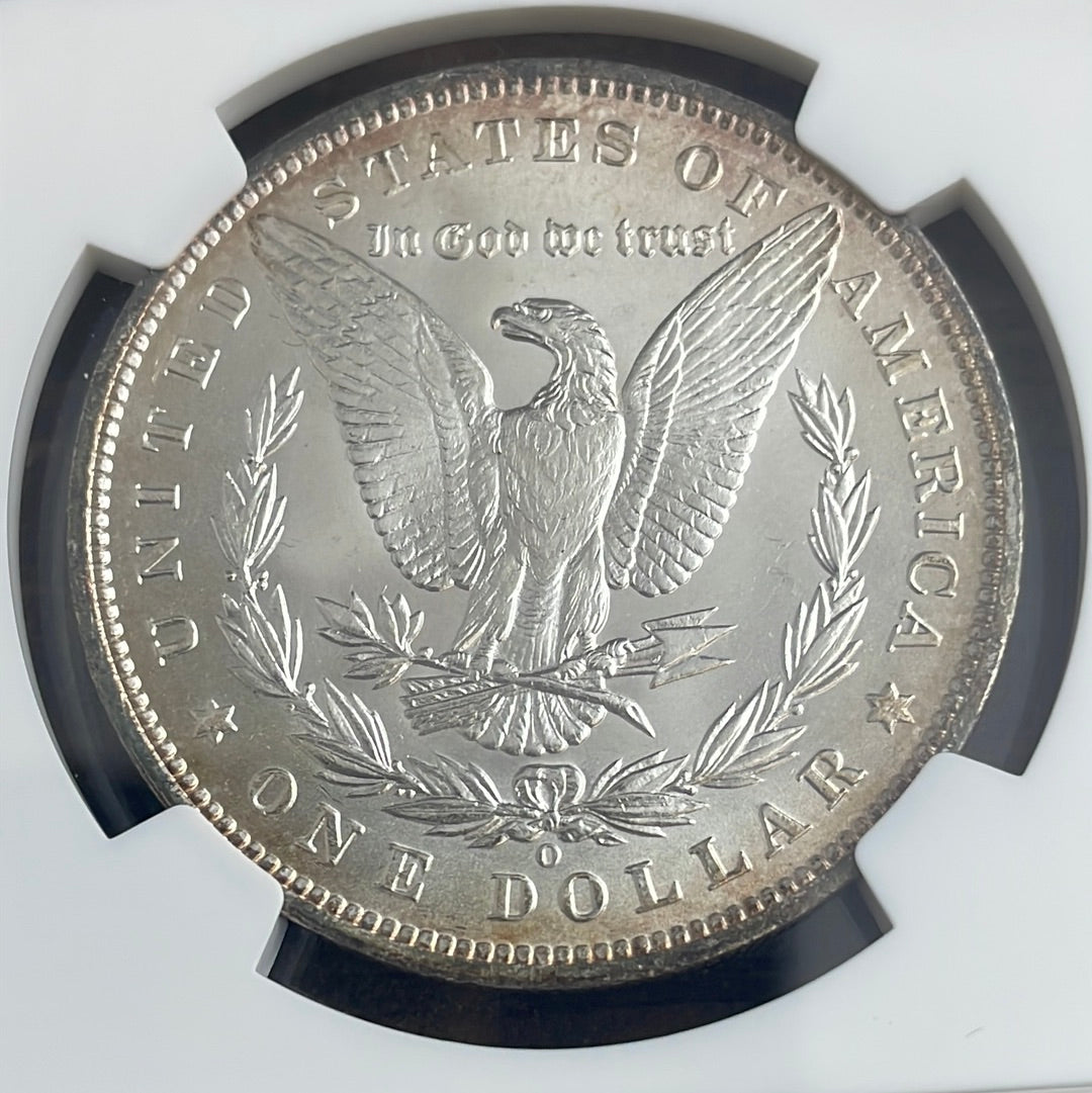 1885-O $1 US Silver Morgan Dollar NGC MS64