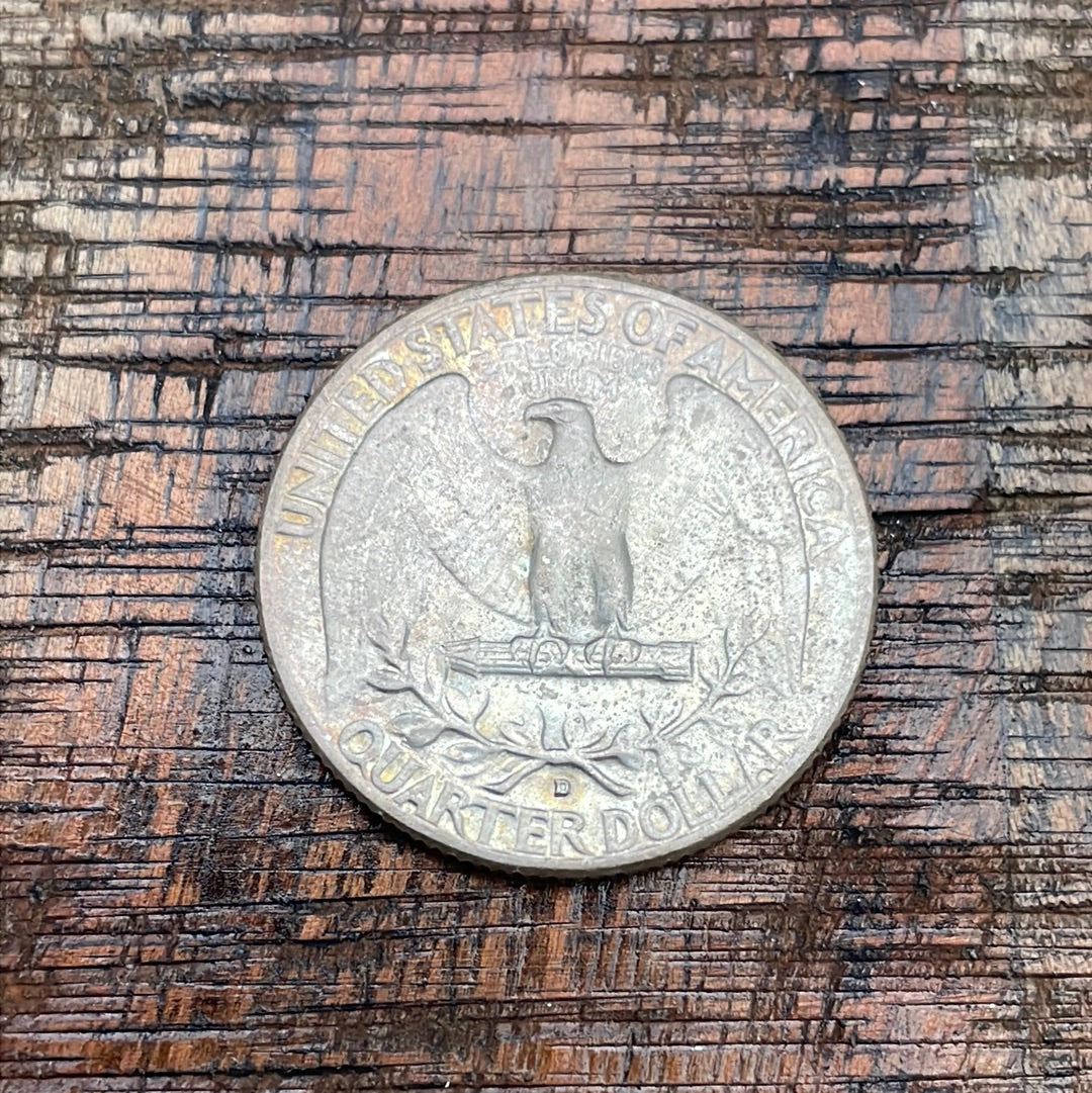 1961-D 25c US Washington Quarter