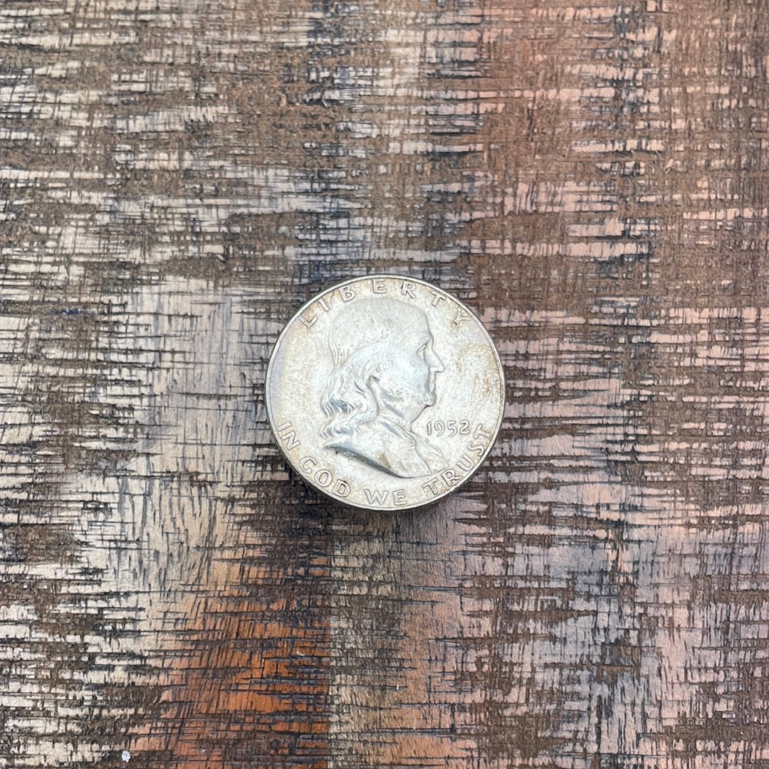 1952 50C US Franklin Half Dollar