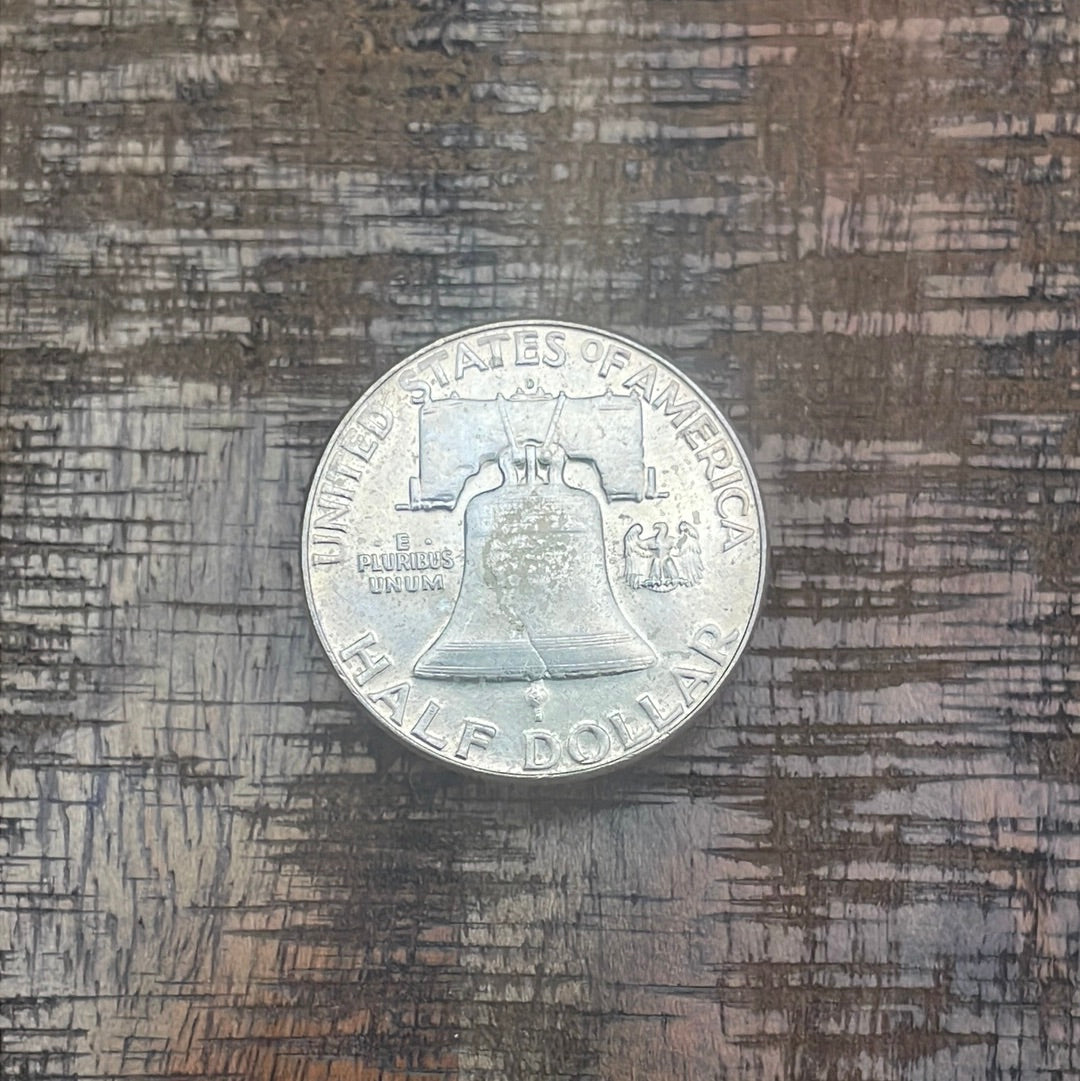 1963-D 50C US Franklin Half Dollar