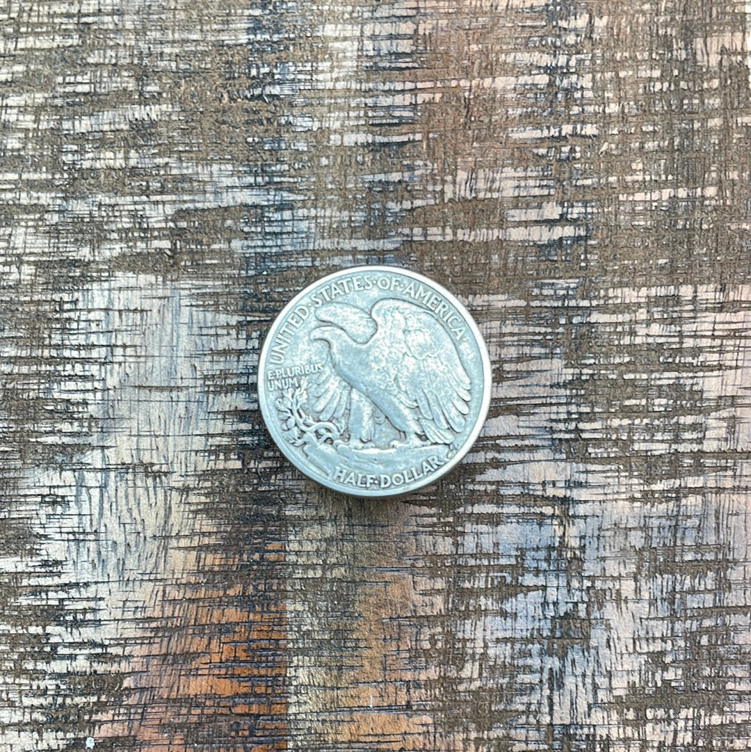 1942 50C US Walking Liberty Half Dollar