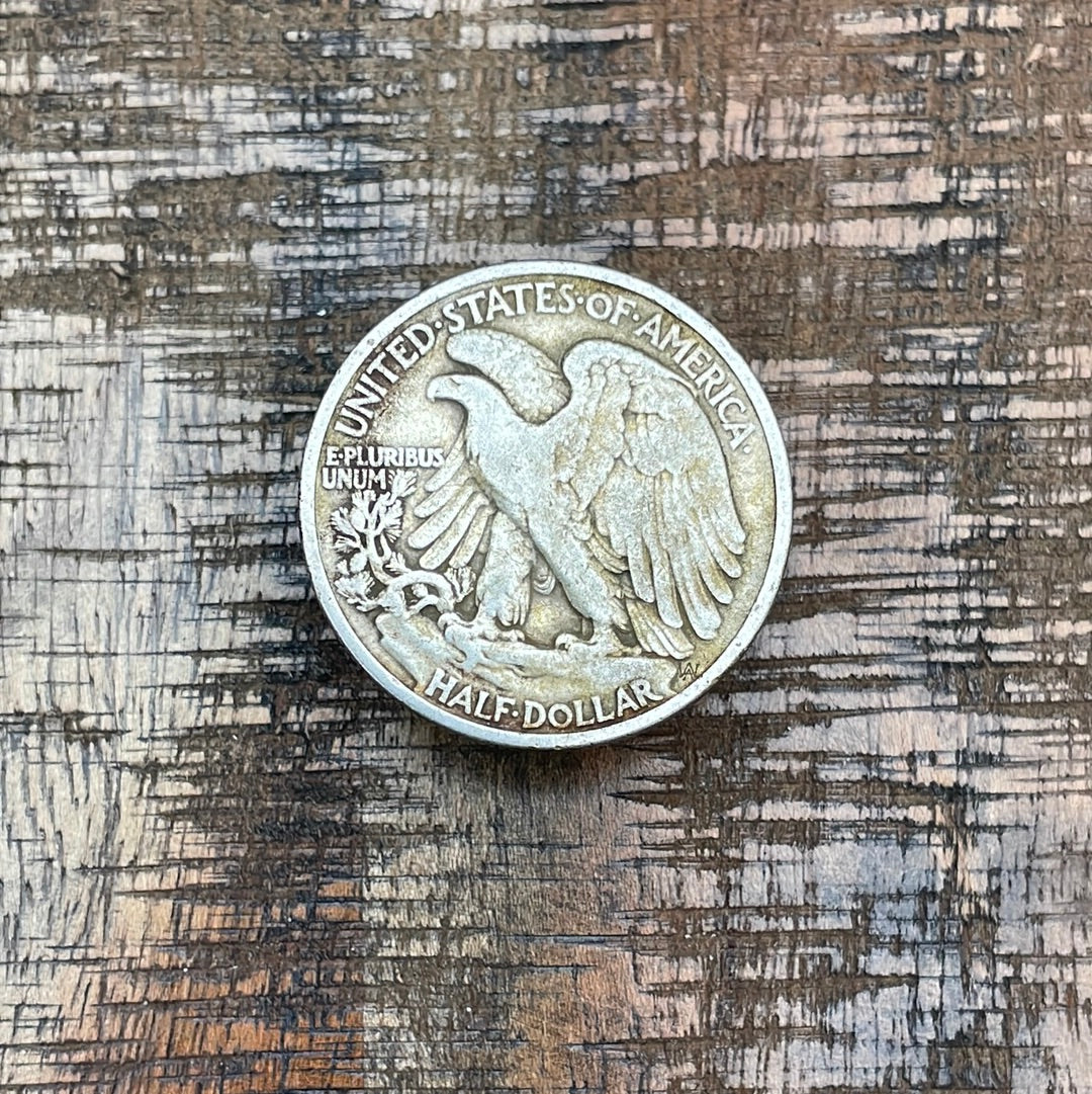 1943 50C US Walking Liberty Half Dollar