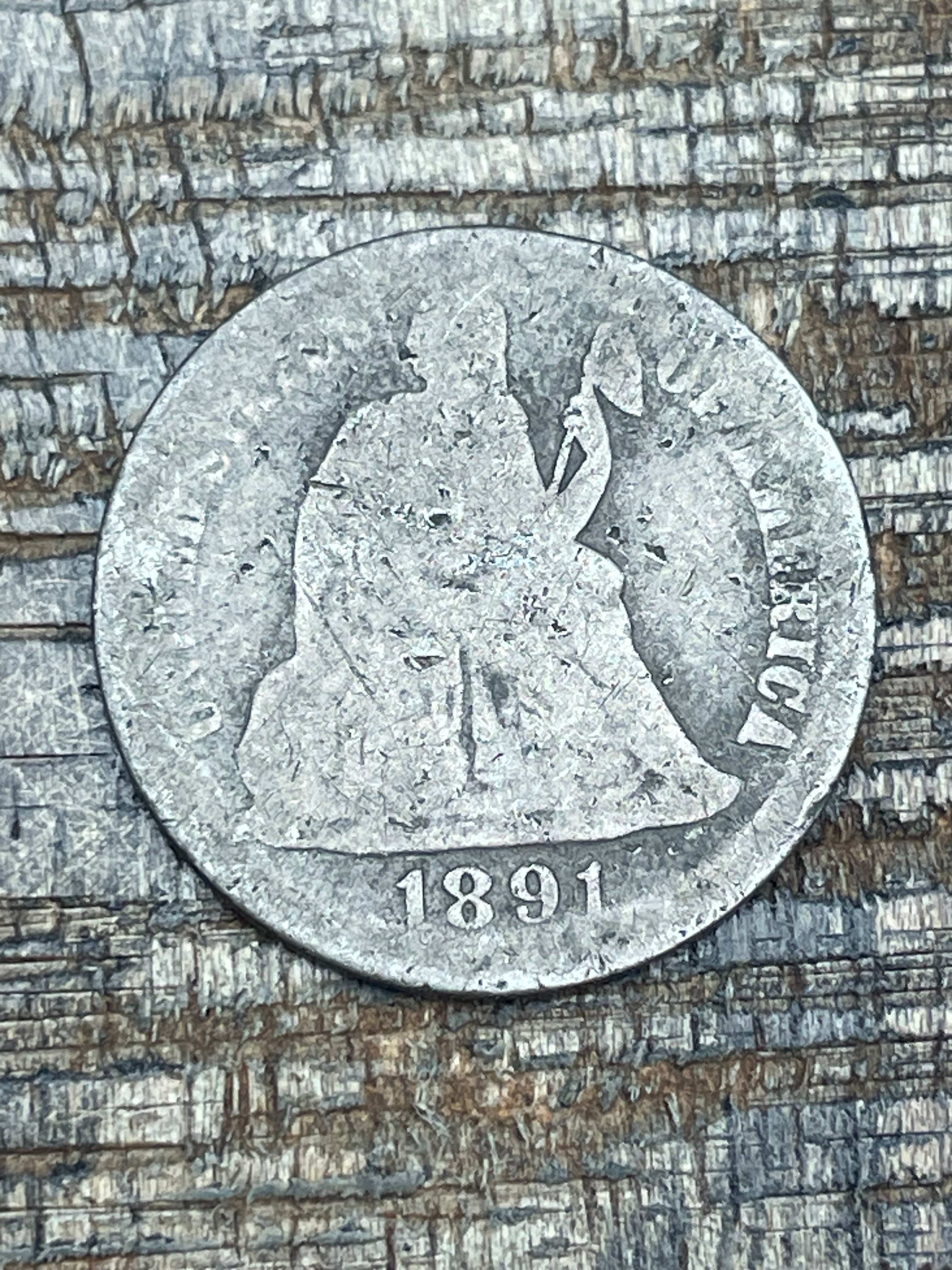 1891-S 10C US Seated Liberty Dime