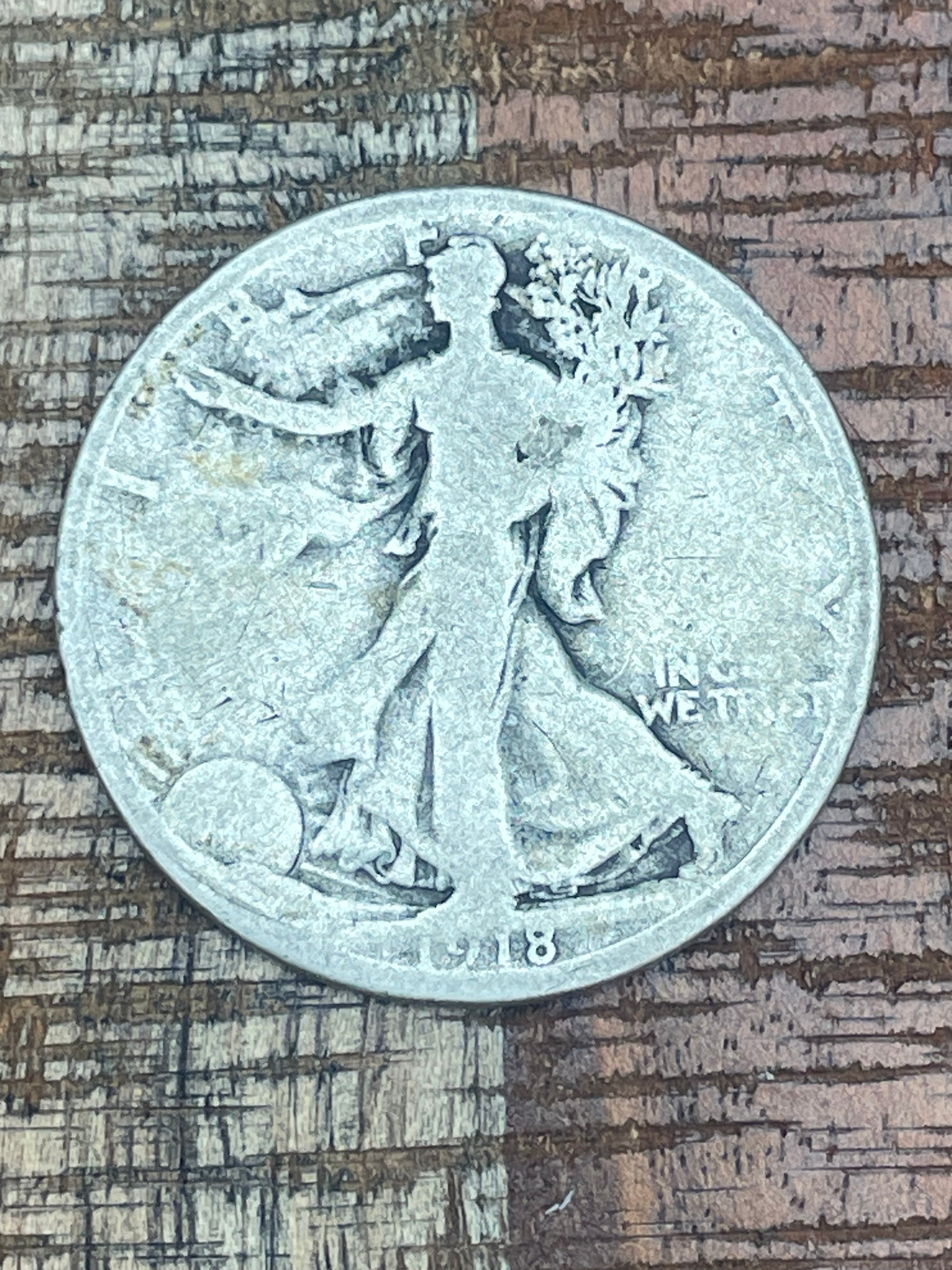 1918-S 50c Walking Liberty Half Dollar