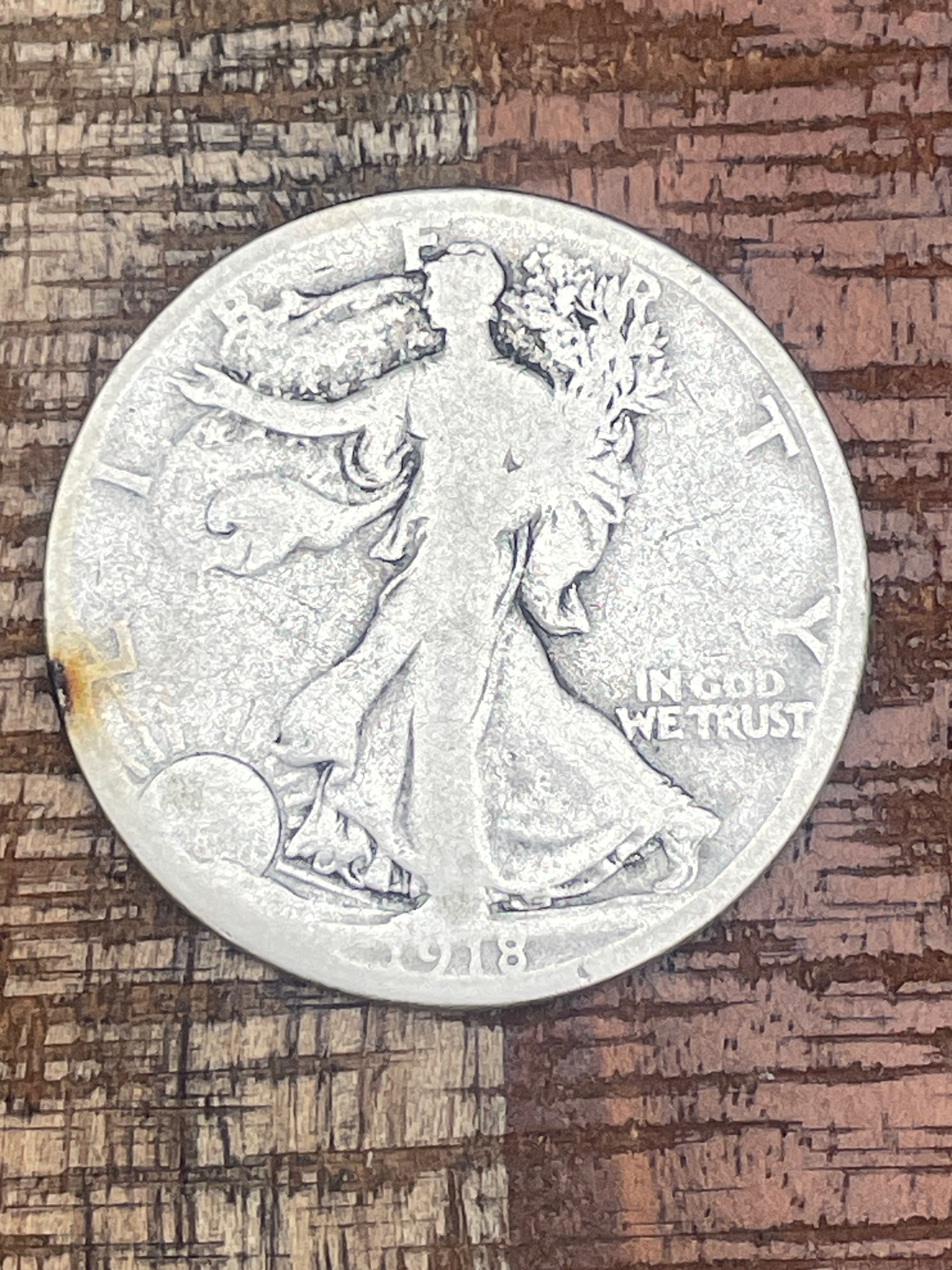 1918-S 50c Walking Liberty Half Dollar