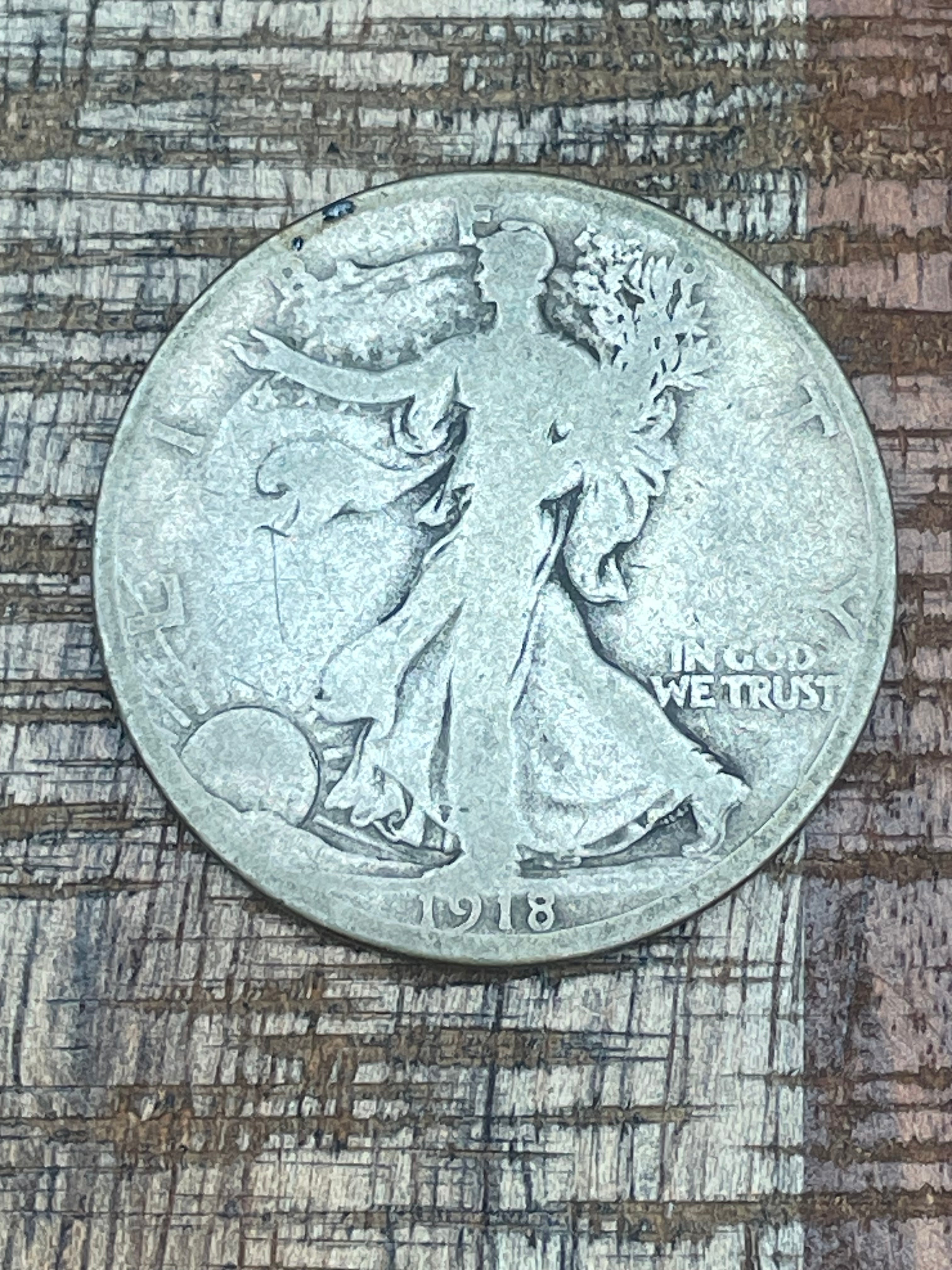 1918-S 50c Walking Liberty Half Dollar