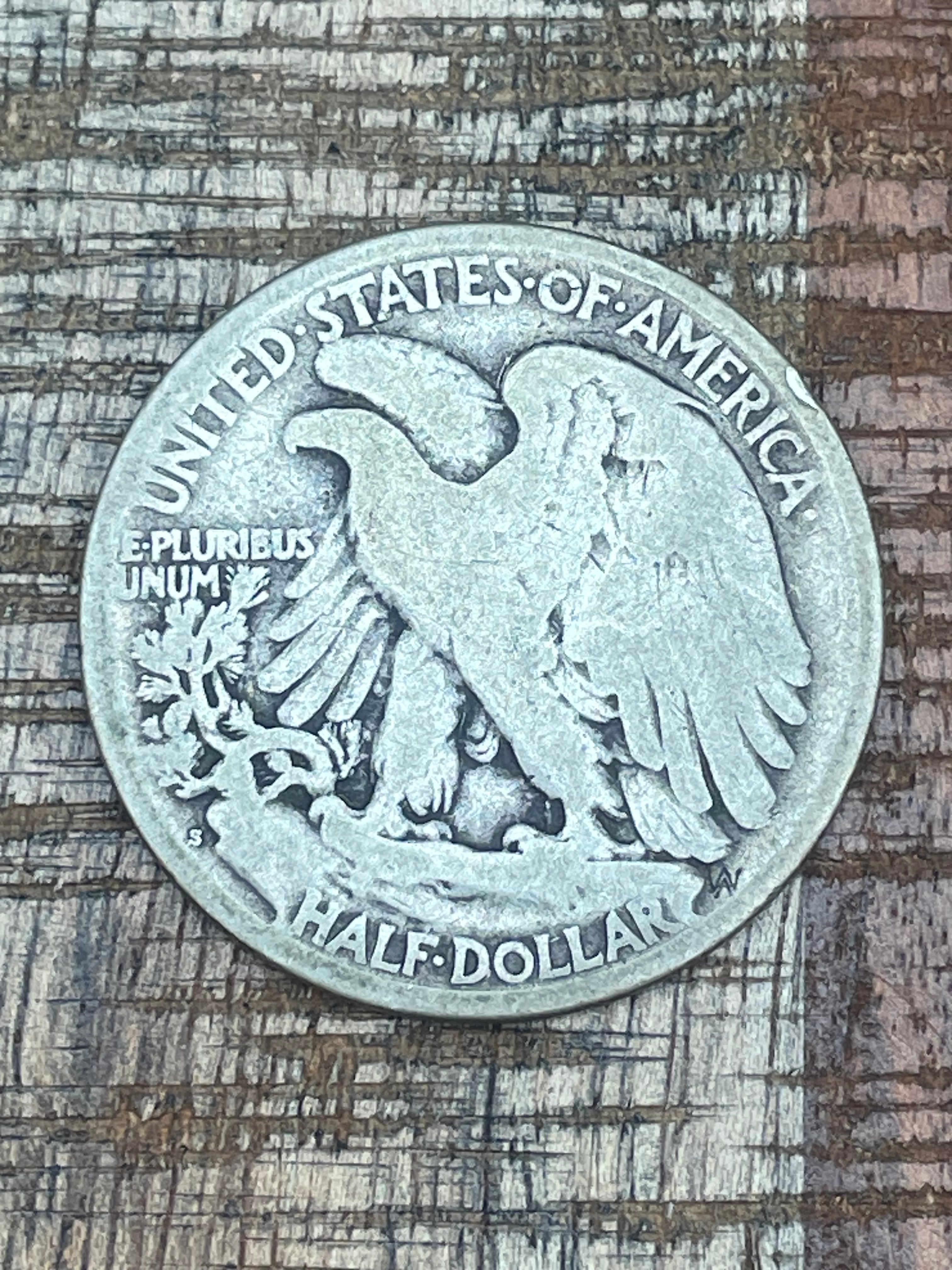 1918-S 50c Walking Liberty Half Dollar