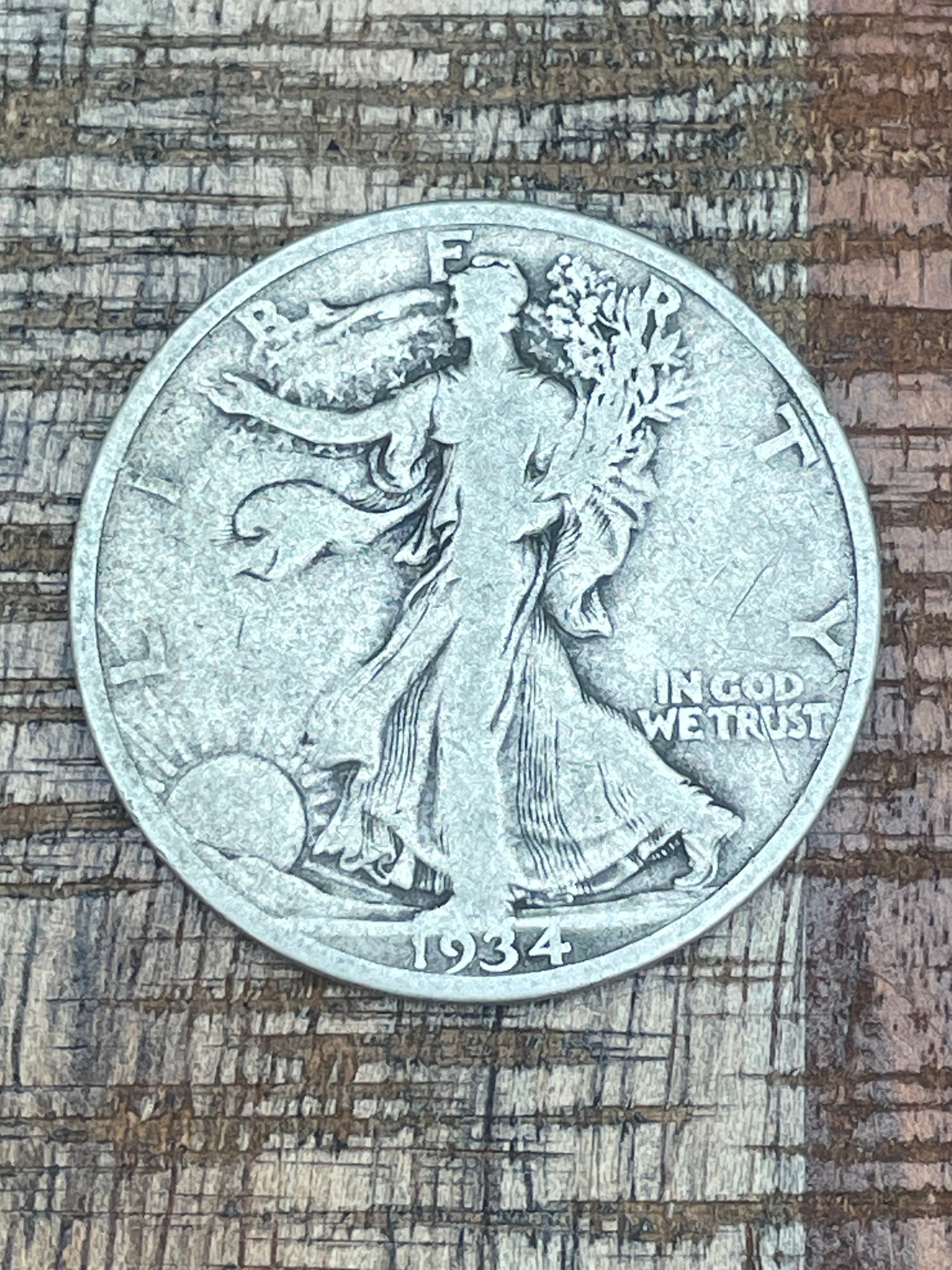 1934 50c Walking Liberty Half Dollar