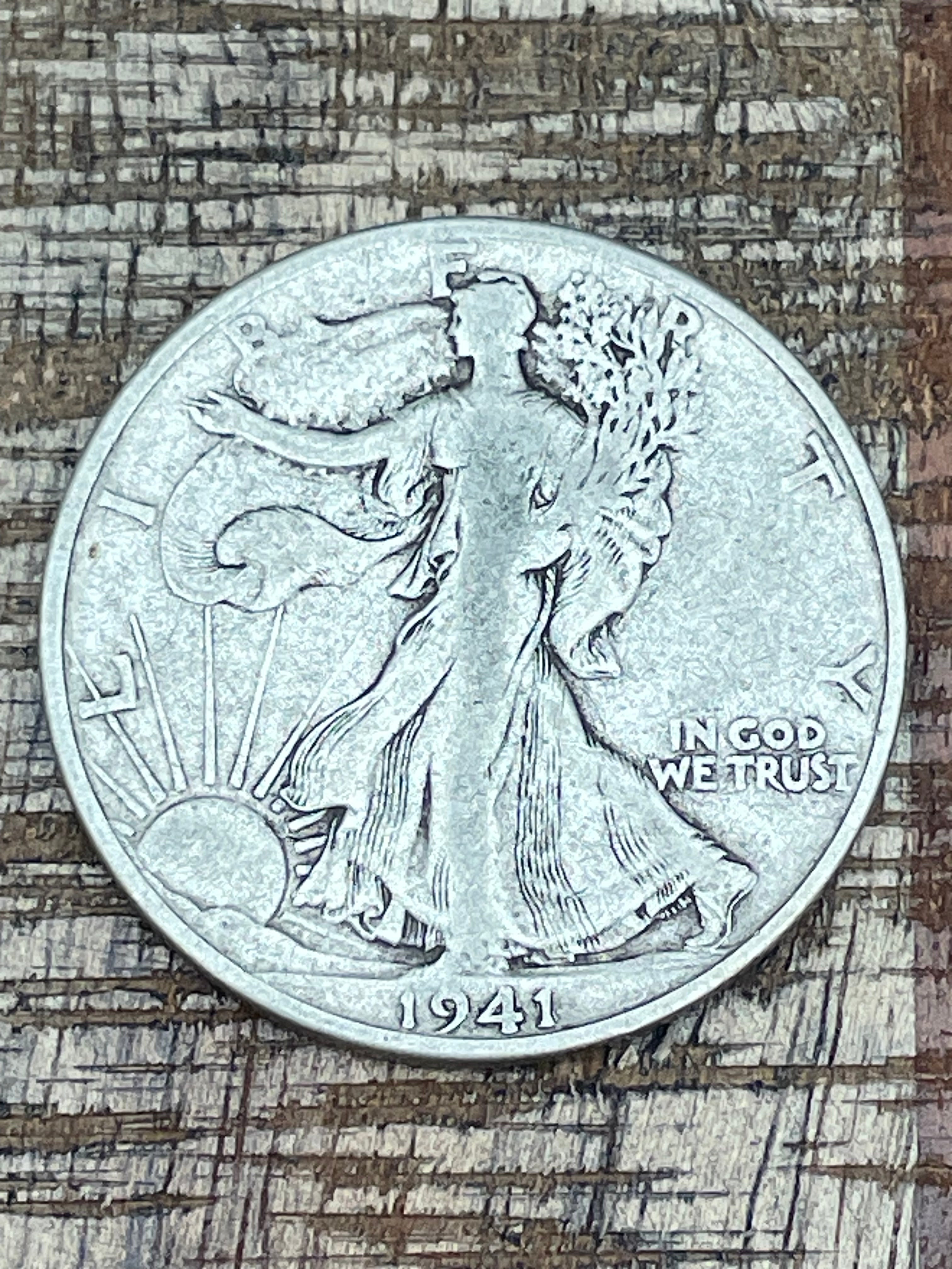 1941-S 50c Walking Liberty Half Dollar