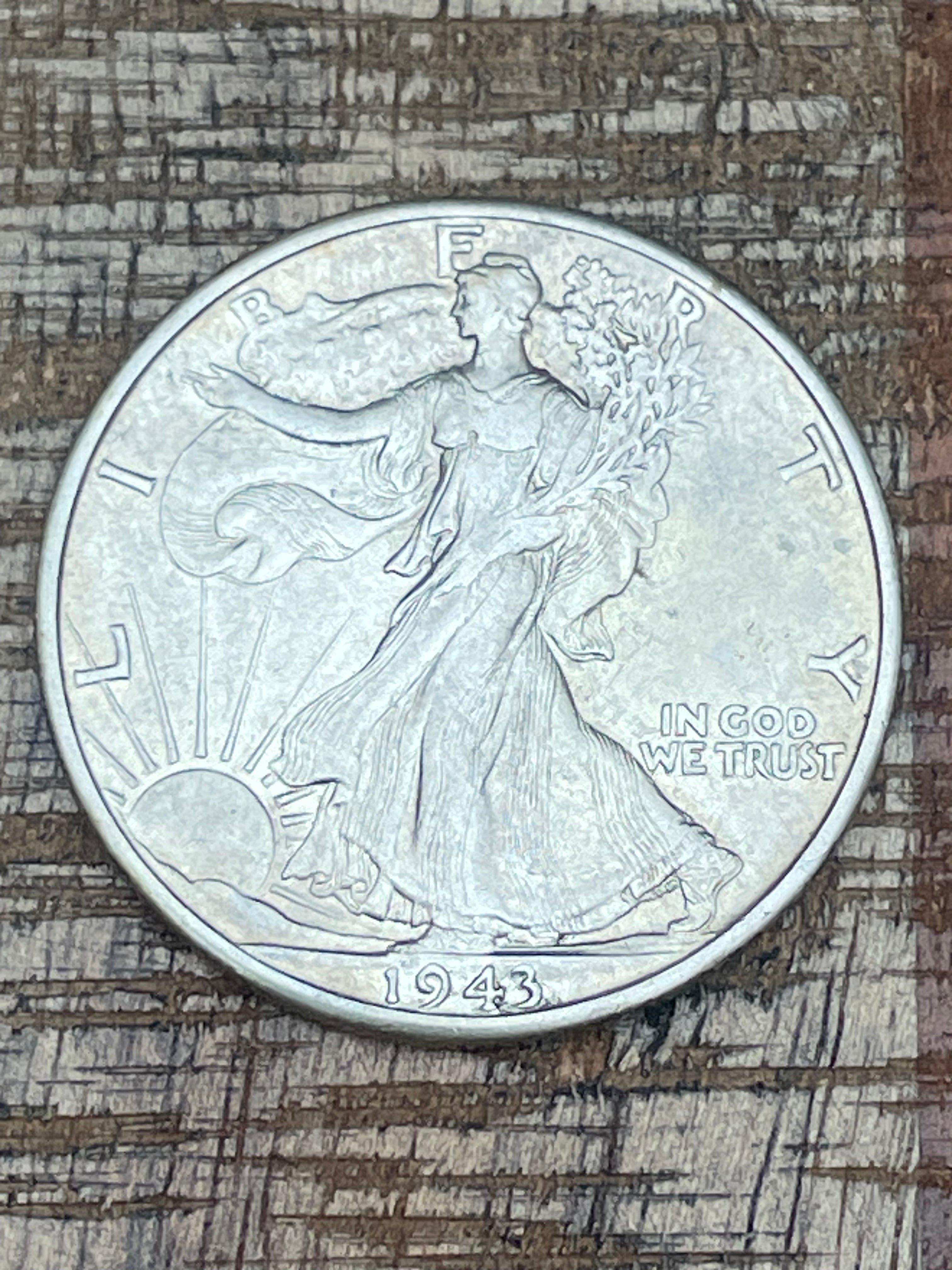 1943-D 50c Walking Liberty Half Dollar