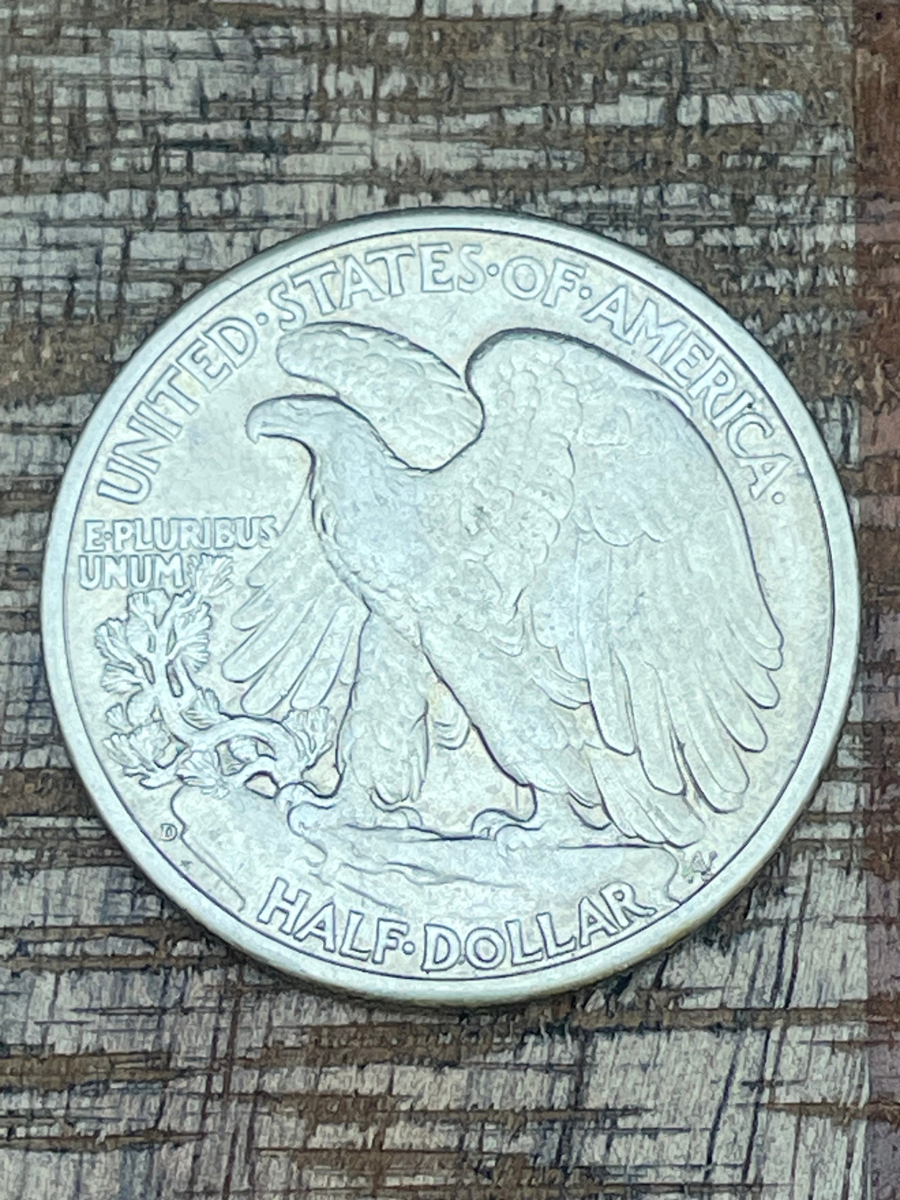 1943-D 50c Walking Liberty Half Dollar