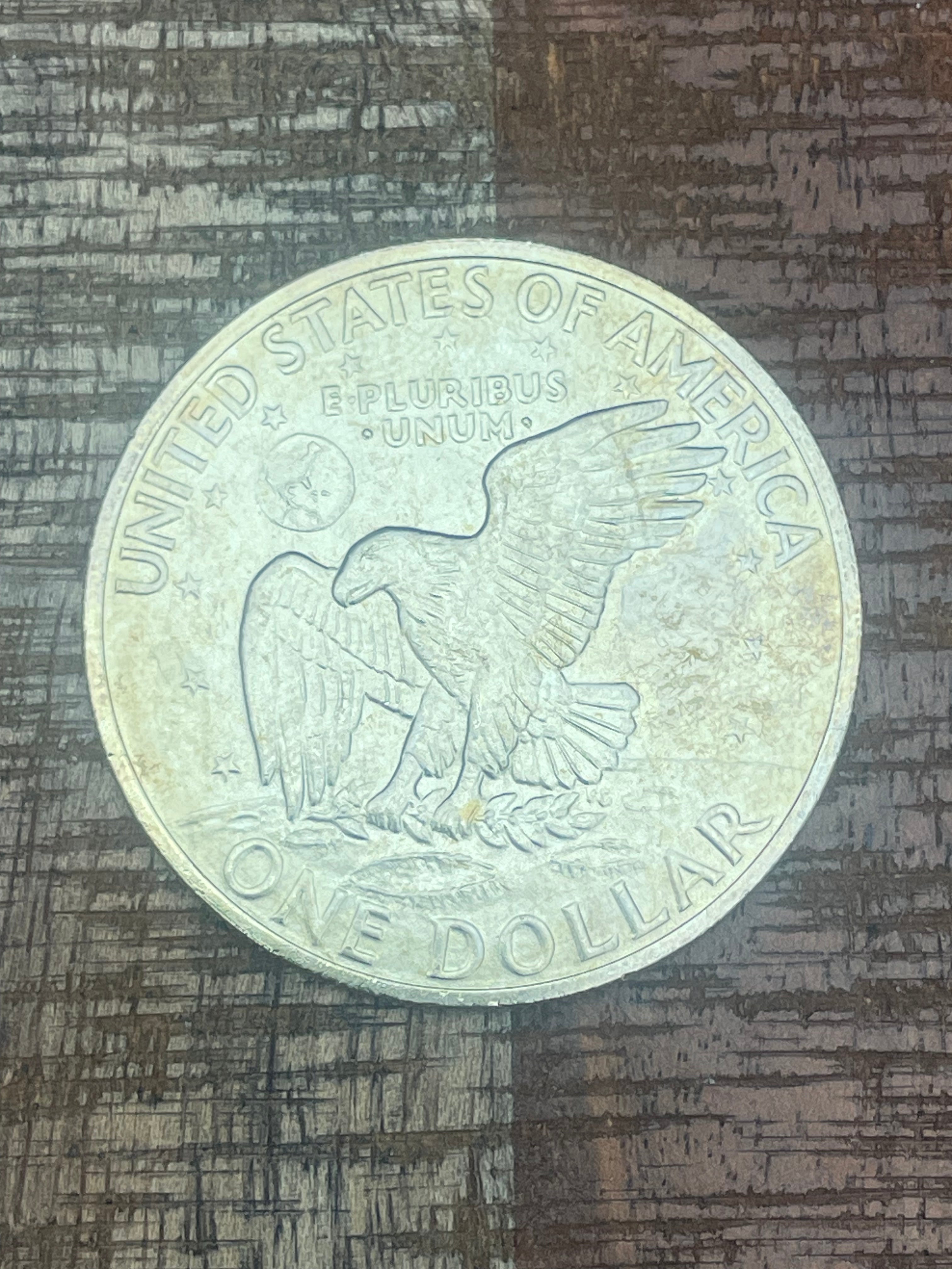 1971-S $1 US Eisenhower Dollar 40% Silver