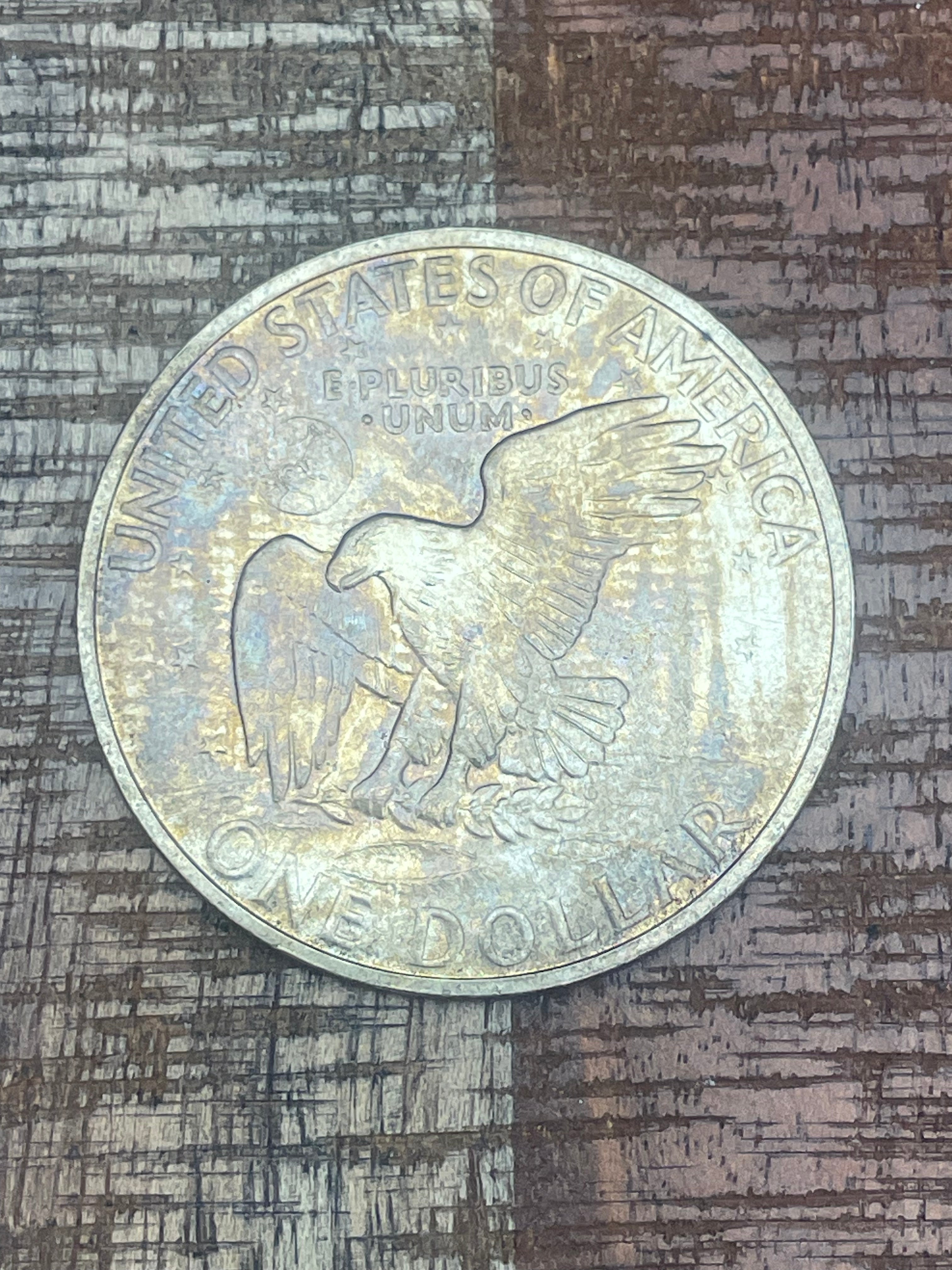 1971-S $1 US Eisenhower Dollar 40% Silver