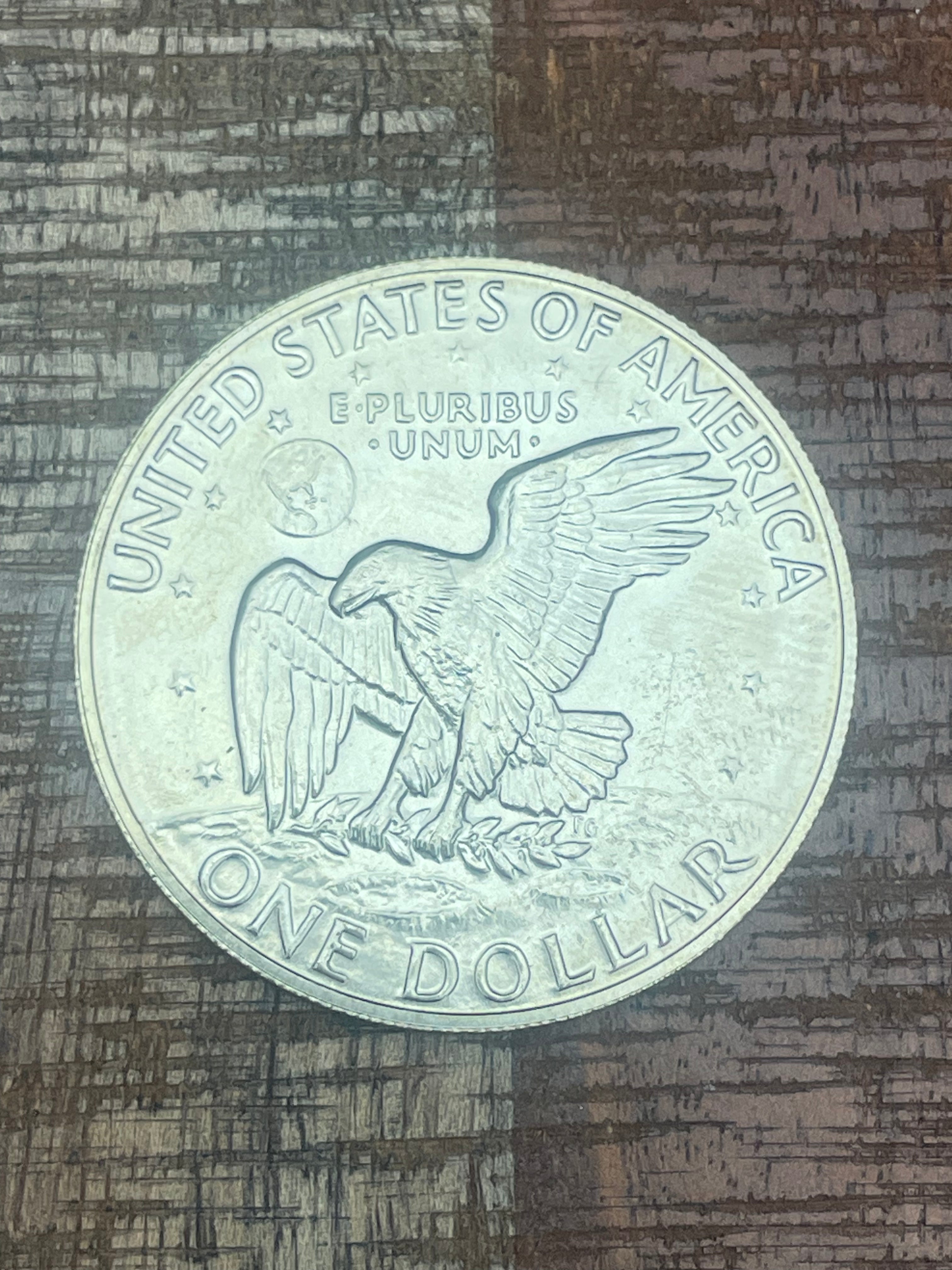 1973-S $1 US Eisenhower Dollar 40% Silver