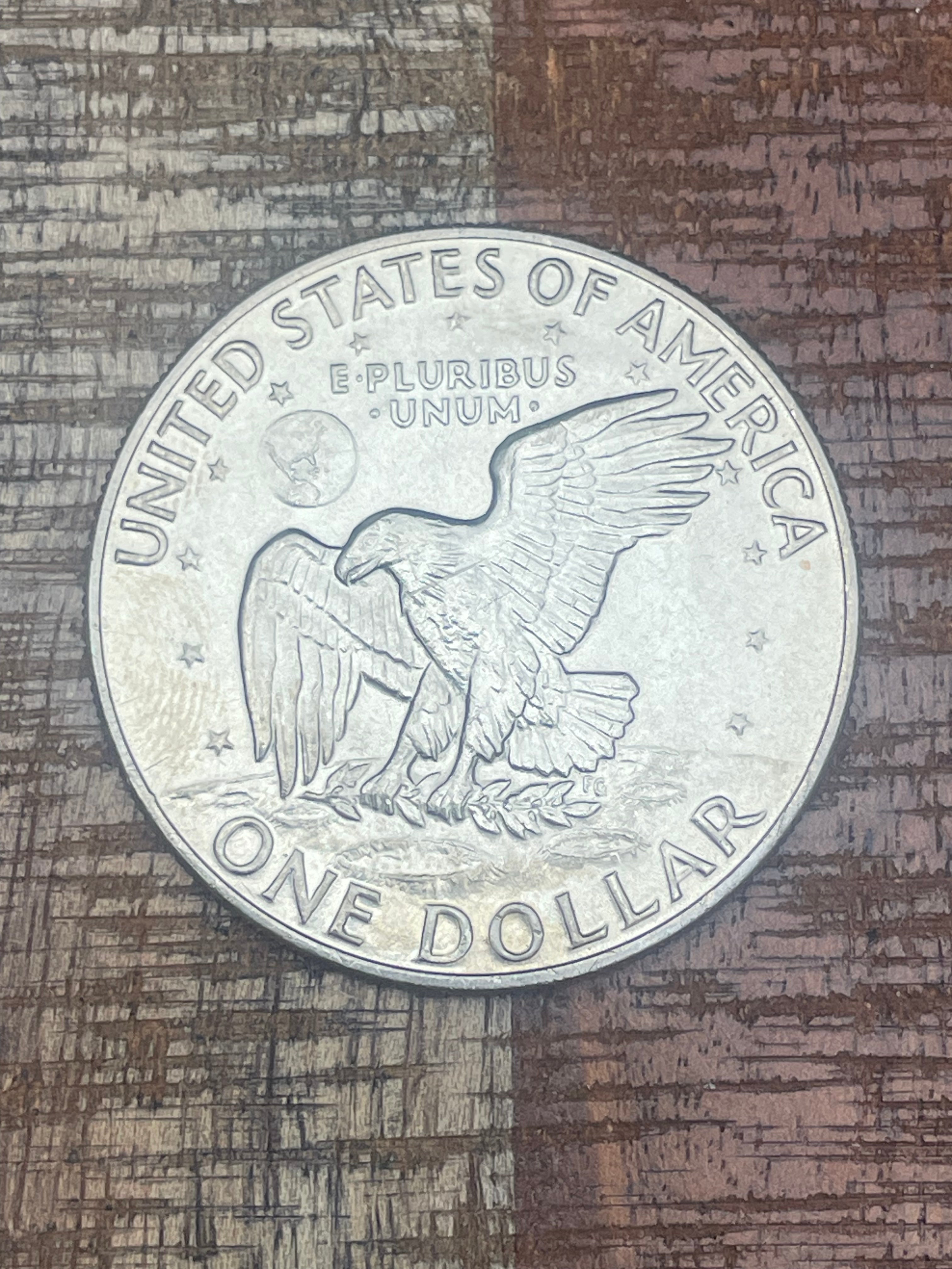 1974-D $1 US Eisenhower Dollar ~ CLAD