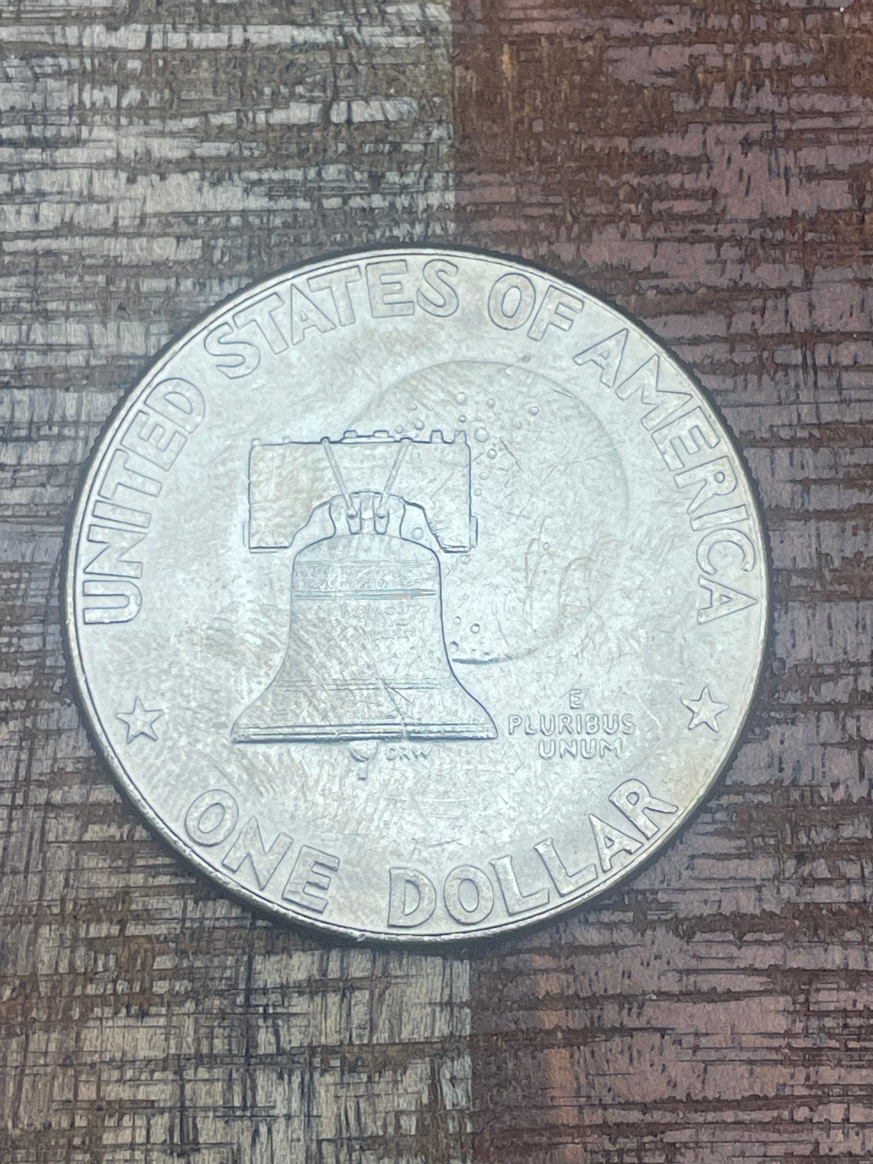 1776-1976-D $1 US Eisenhower Dollar ~ CLAD