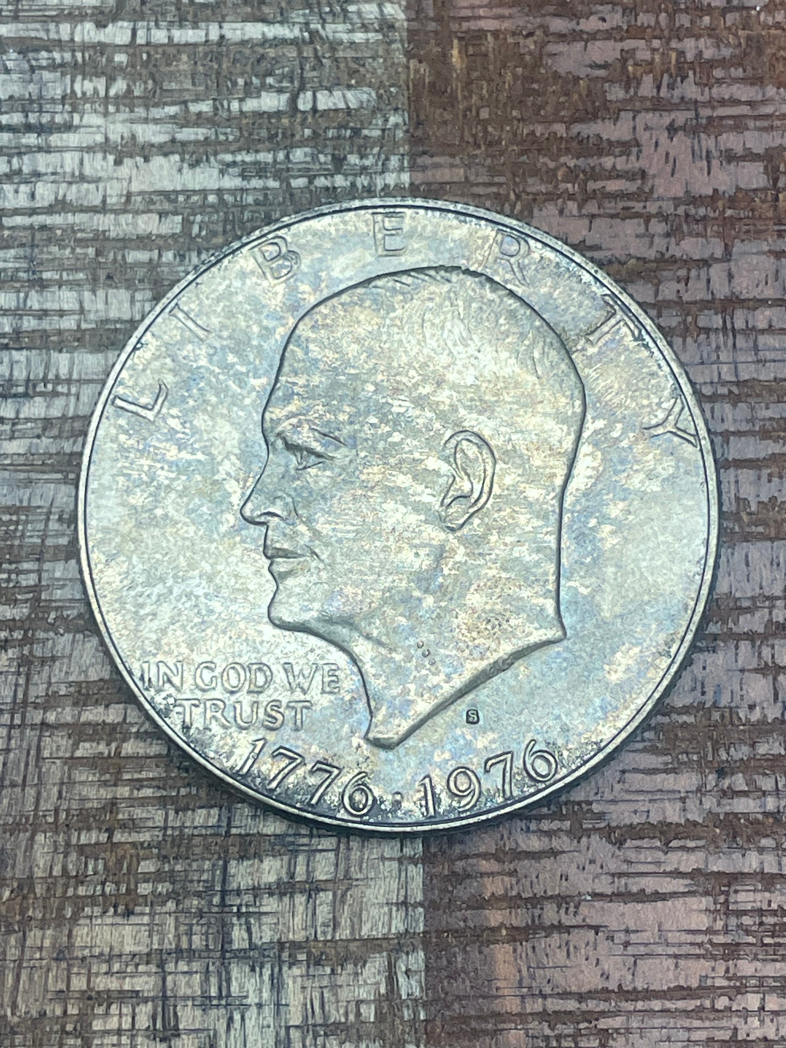 1776-1976-S $1 US Eisenhower Dollar 40% Silver