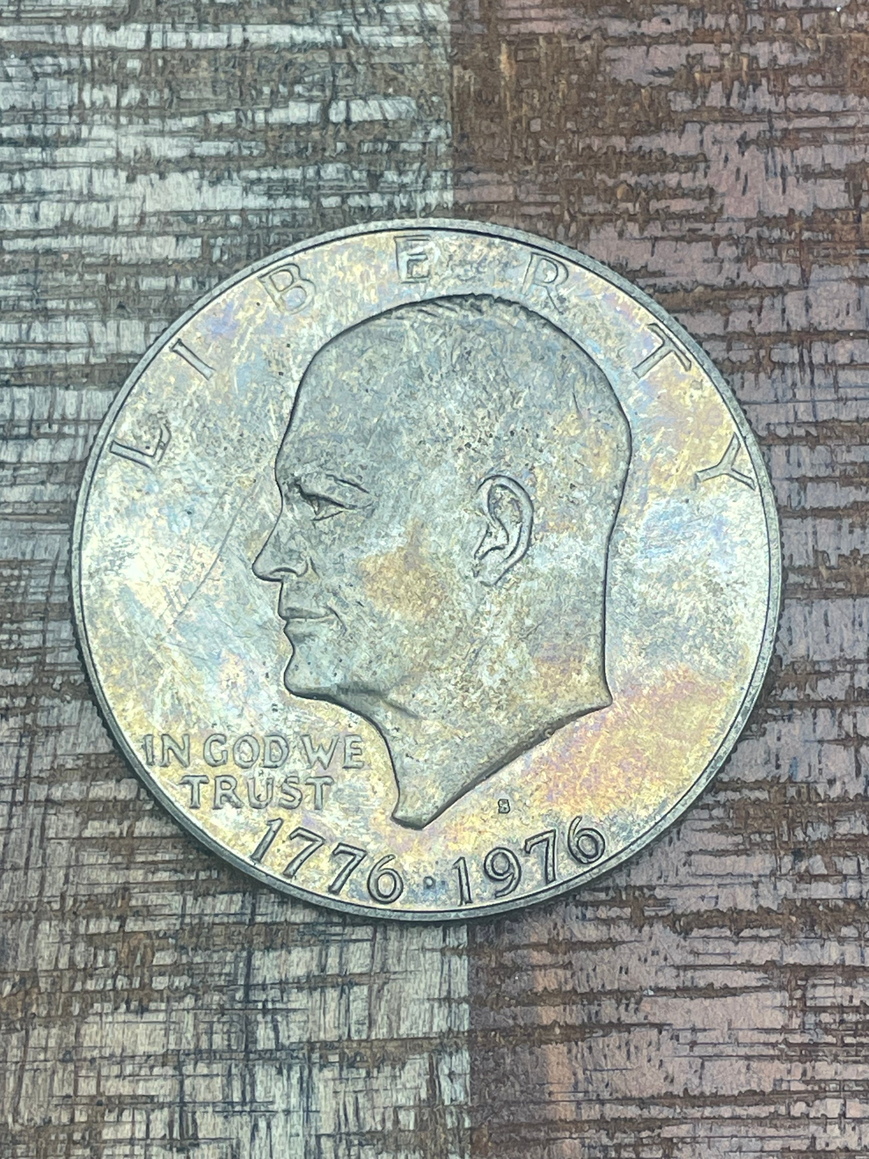 1776-1976-S $1 US Eisenhower Dollar 40% Silver