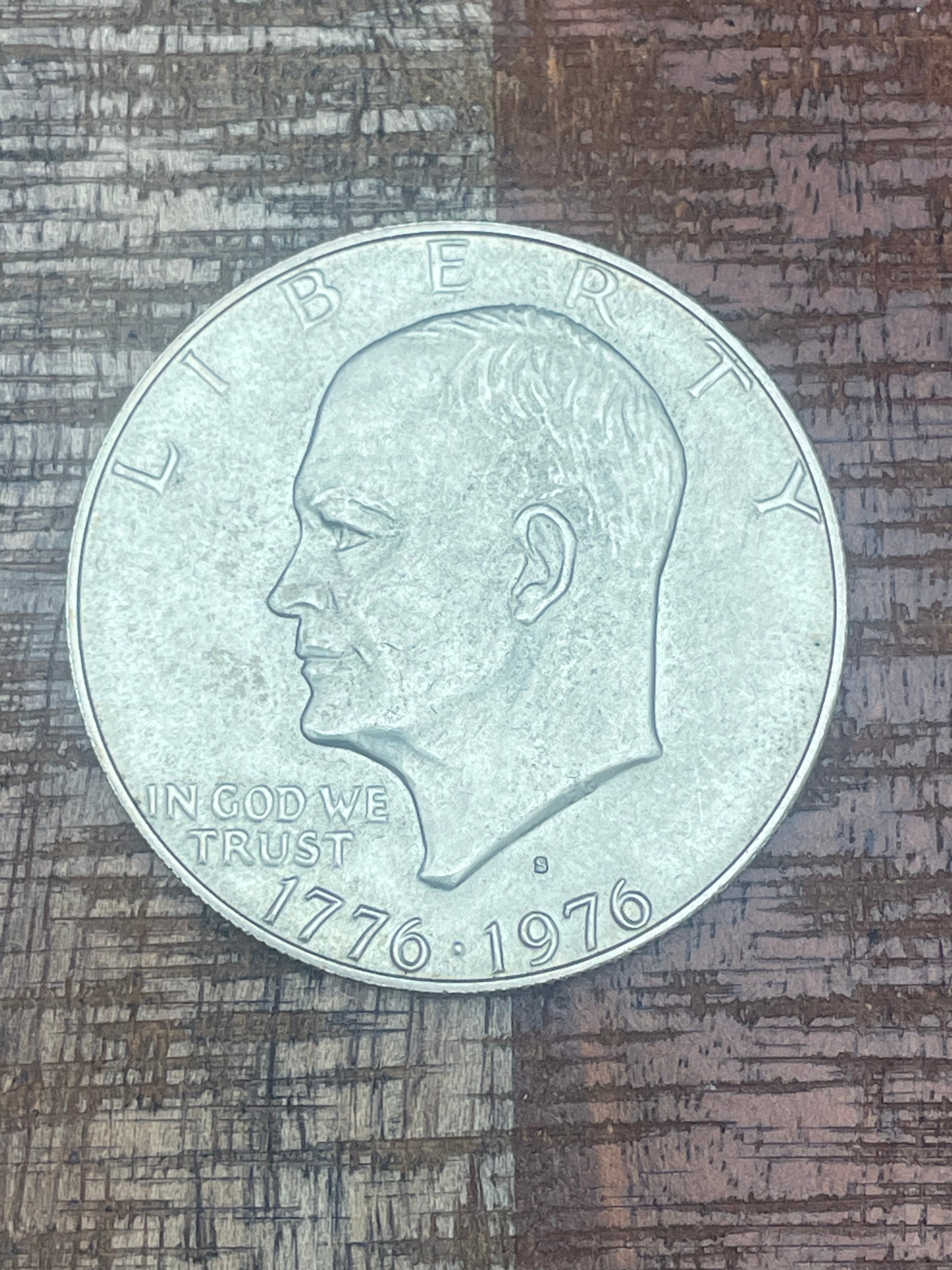 1776-1976-S $1 US Eisenhower Dollar 40% Silver