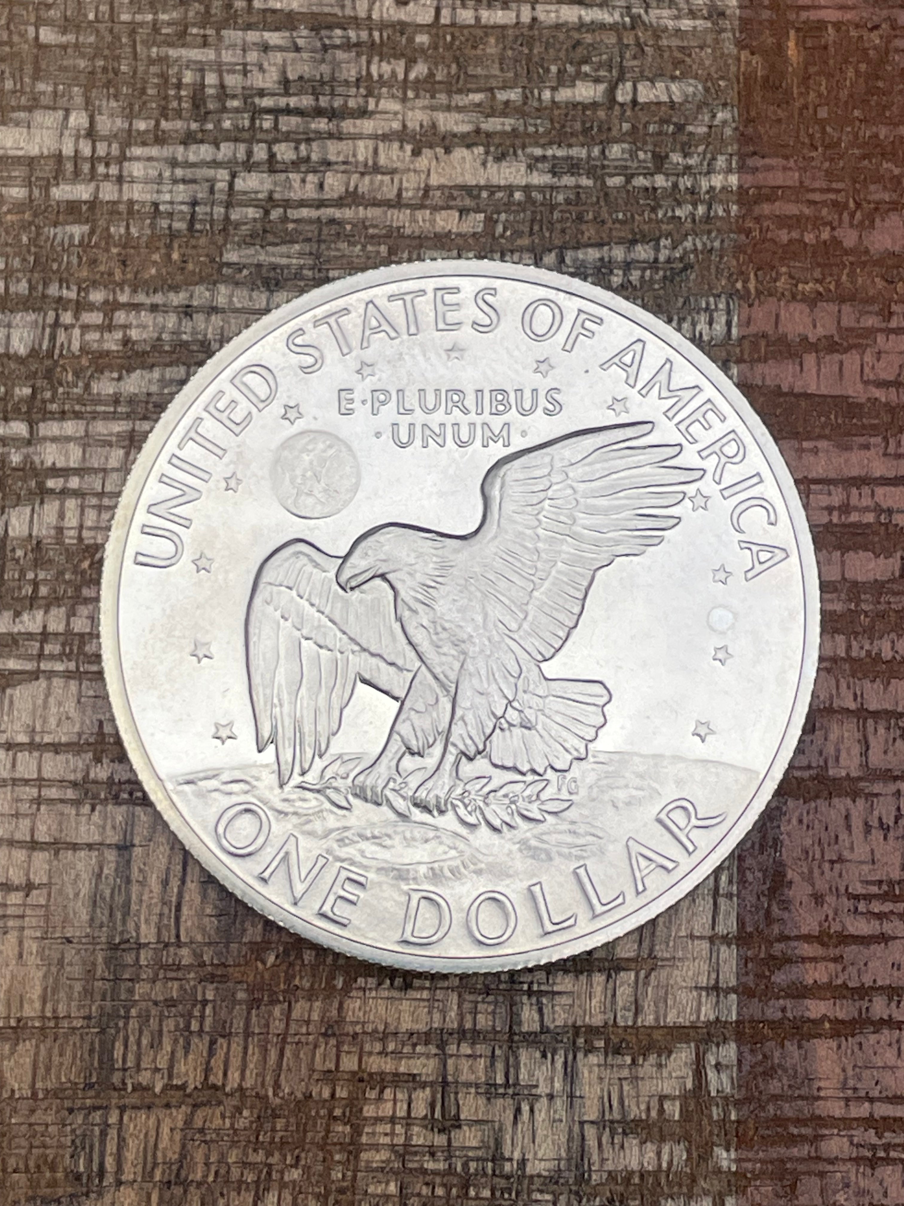 1972-S $1 US Proof Eisenhower Dollar 40% Silver