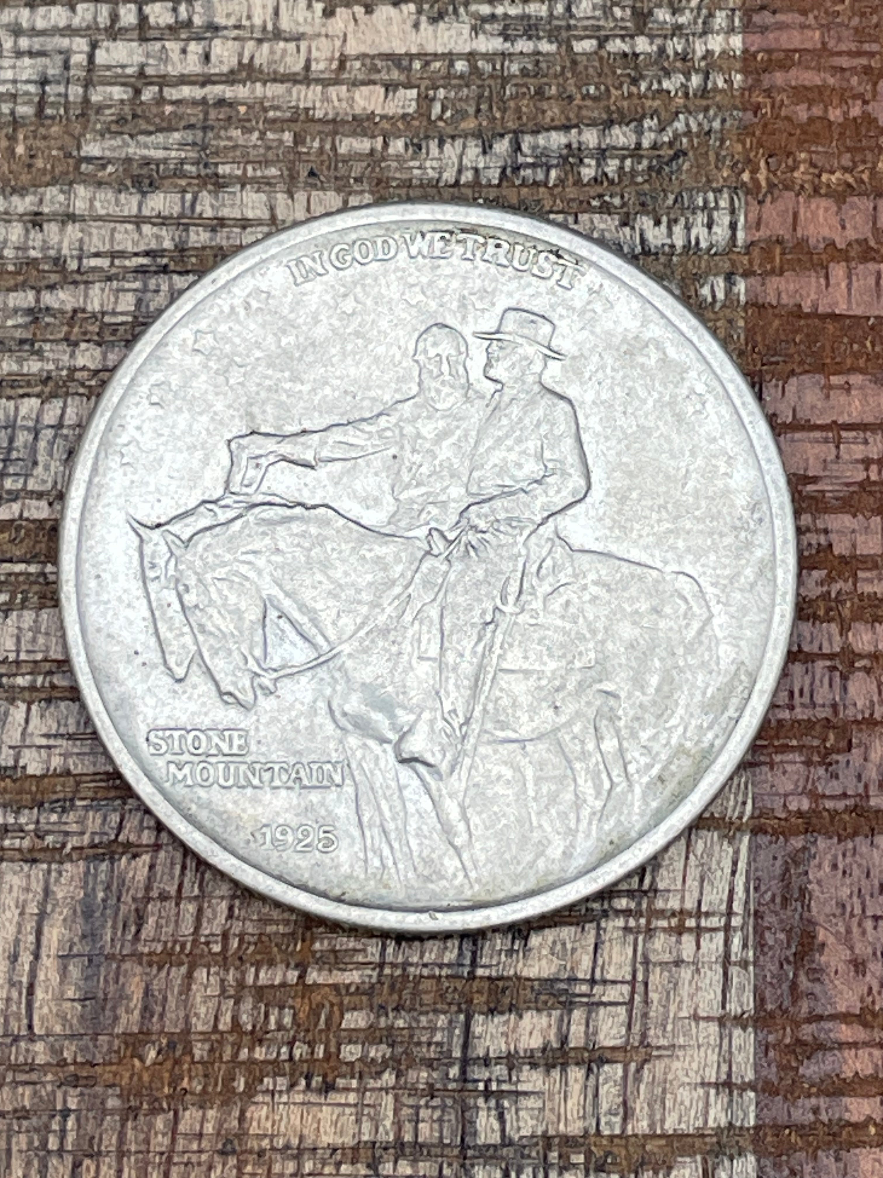 1925 50C Stone Mountain Commemorative Half Dollar