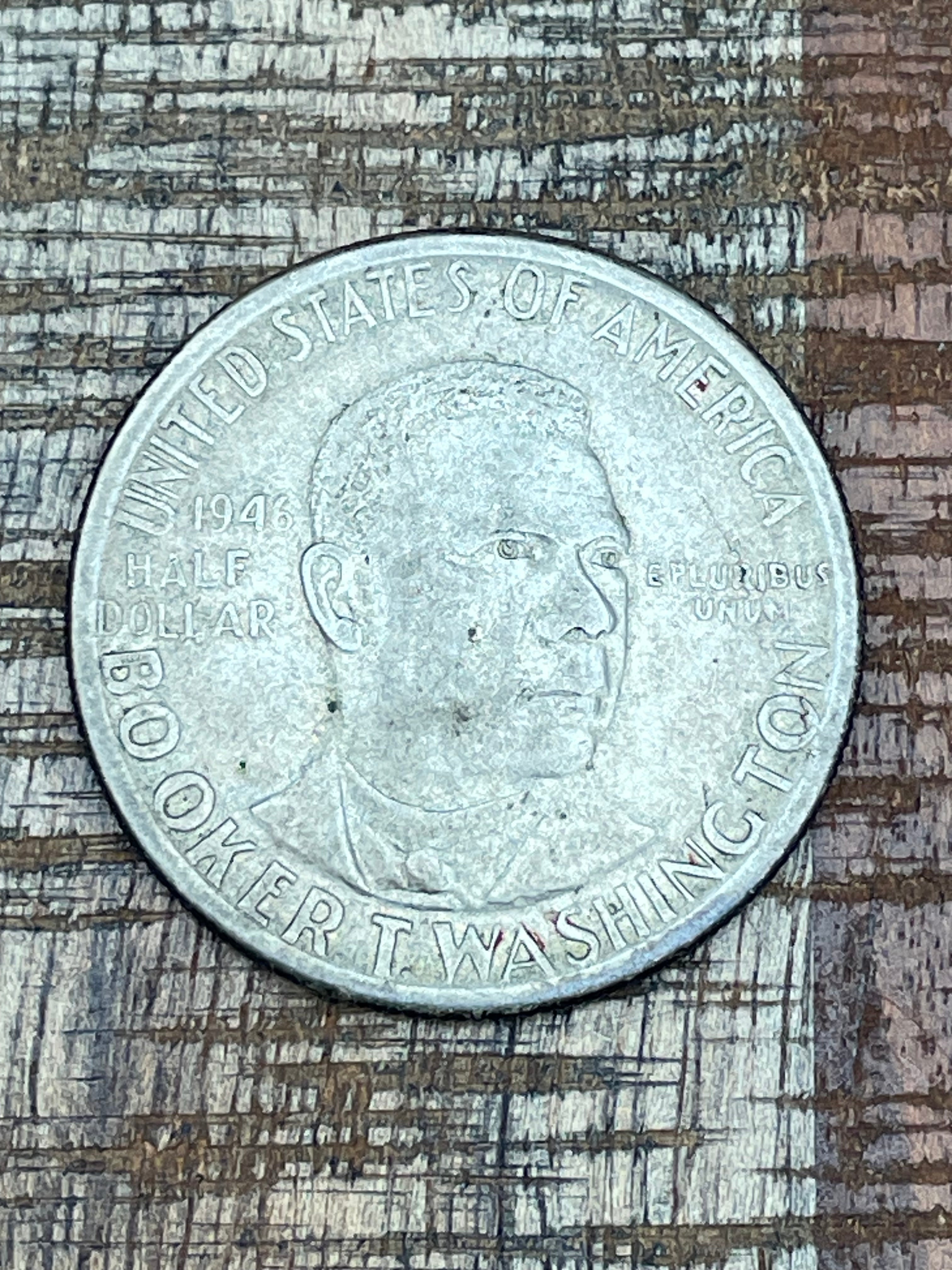 1946-51 P, D or S Booker T. Washington Half Avg Circ