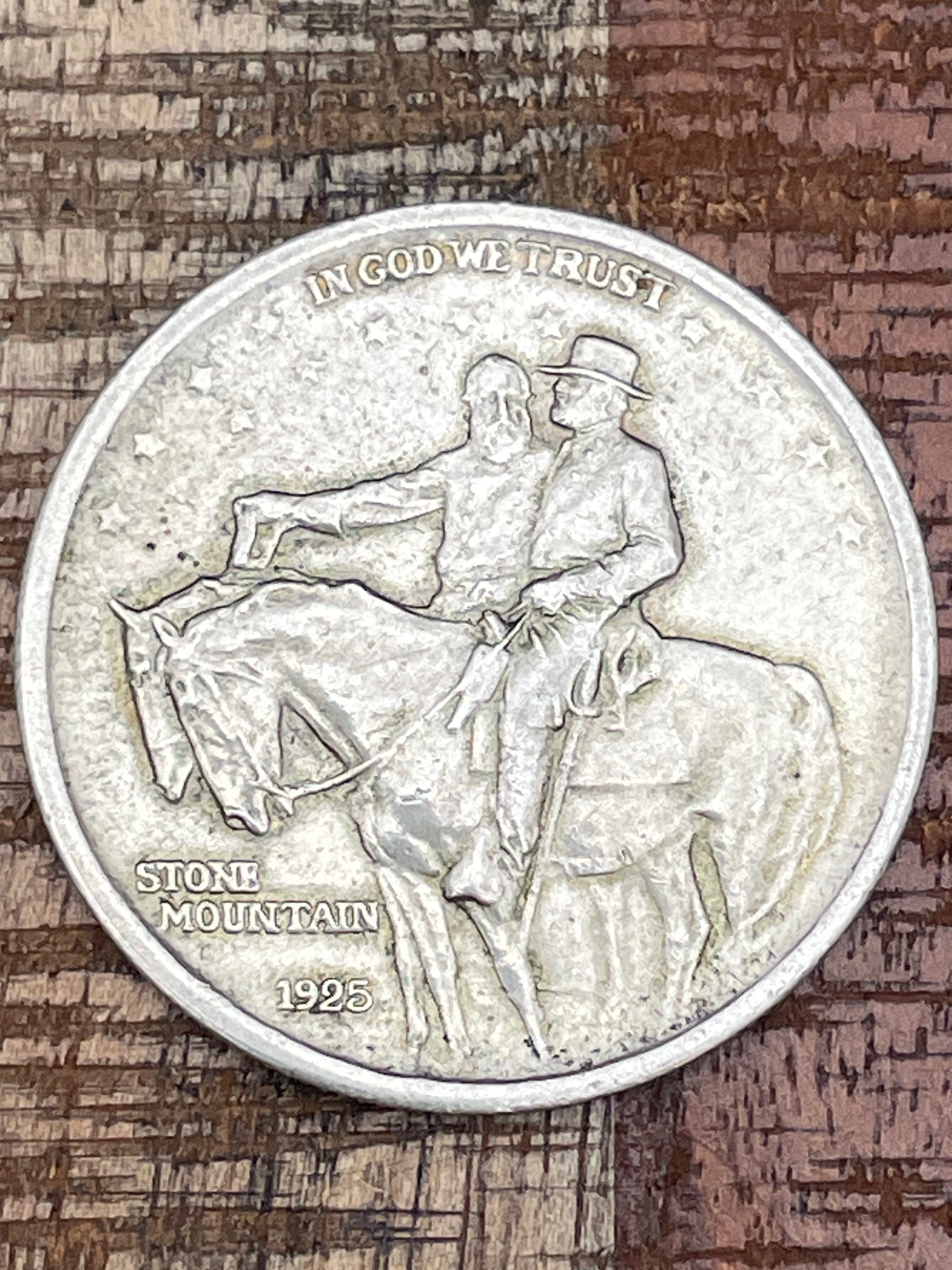 1925 50C Stone Mountain Commemorative Half Dollar