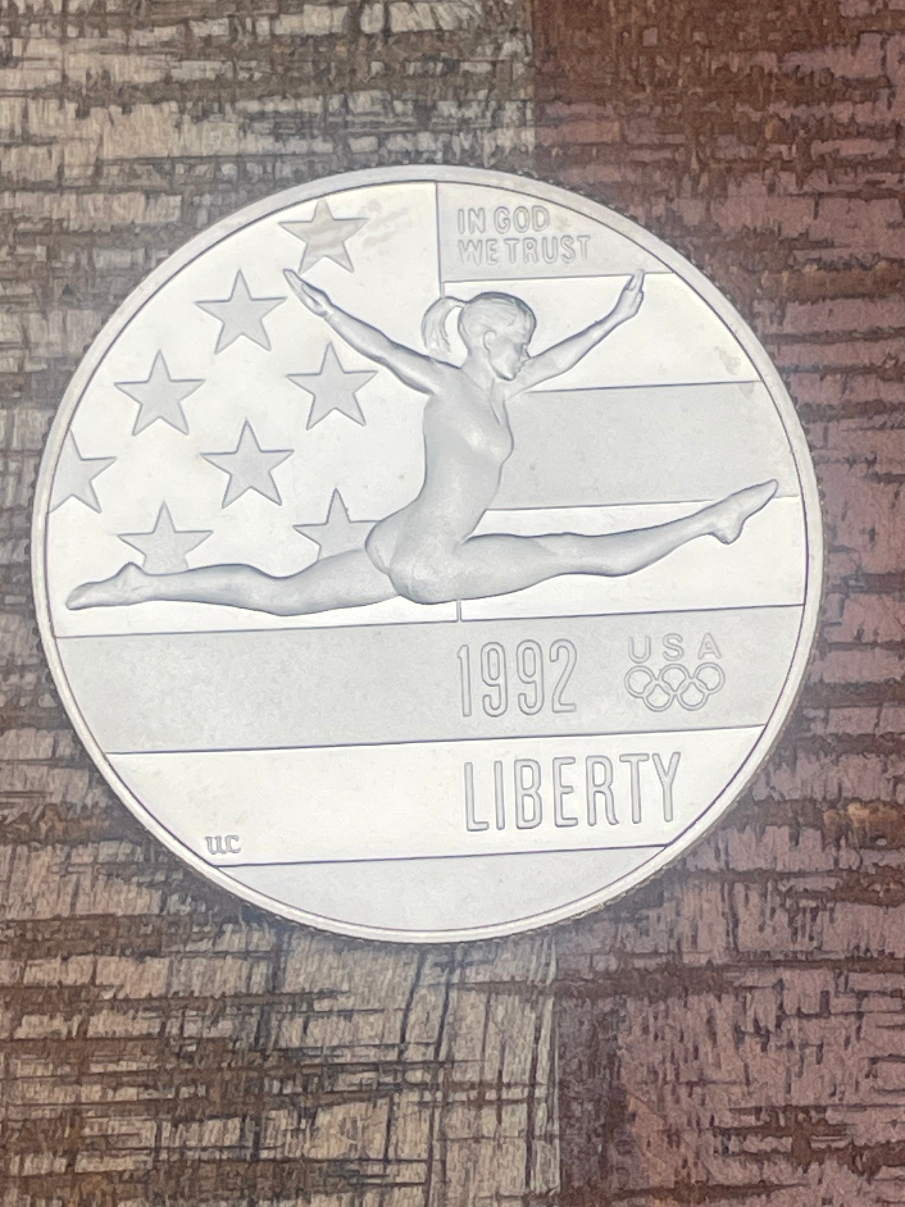 1992-S 50C XXV Olympiad Commemorative Half Dollar Proof
