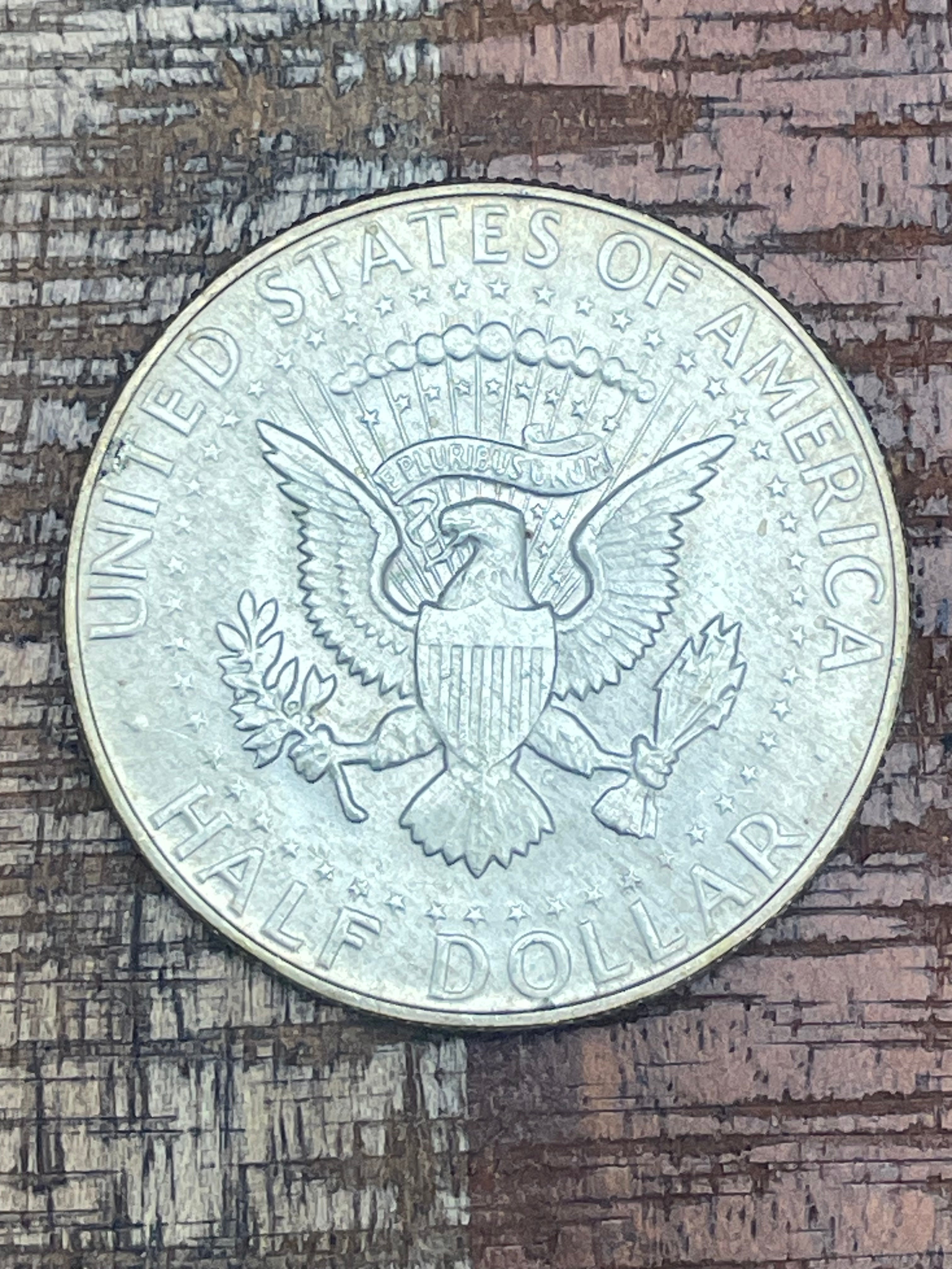 1968-D 50c US Kennedy Half Dollar ~ 40% Silver