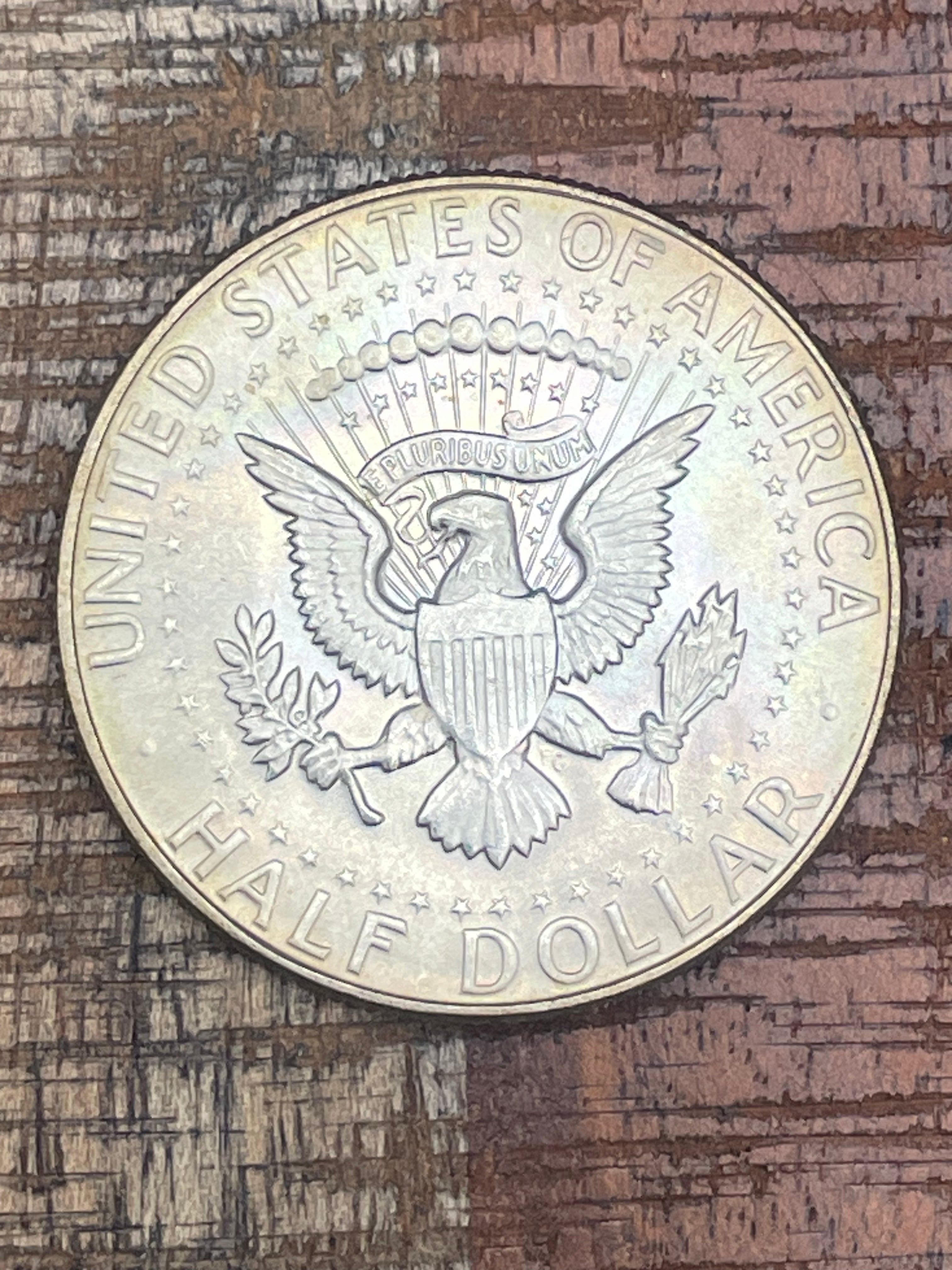 1968-D 50c US Kennedy Half Dollar ~ 40% Silver