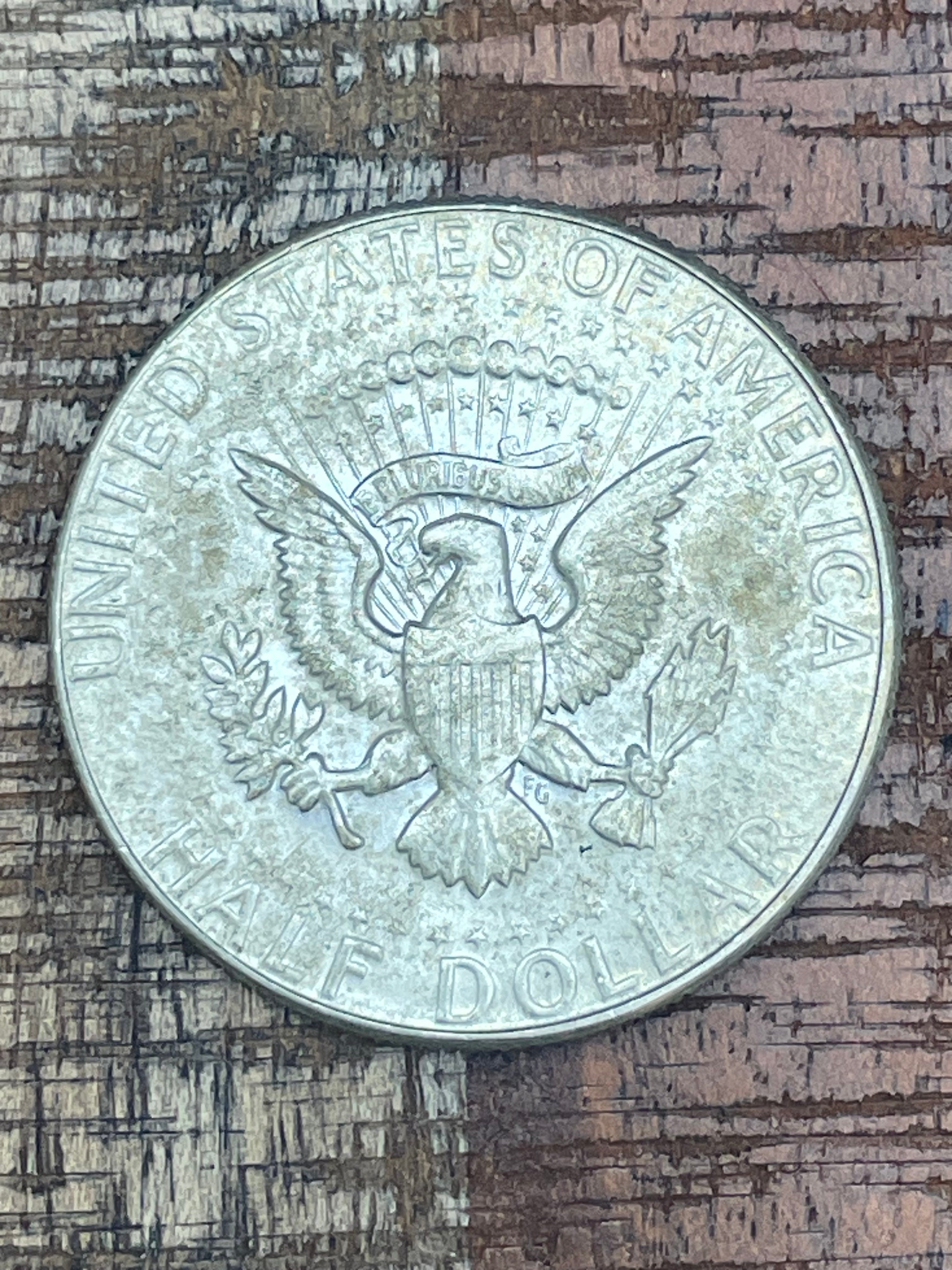 1969-D 50c US Kennedy Half Dollar ~ 40% Silver