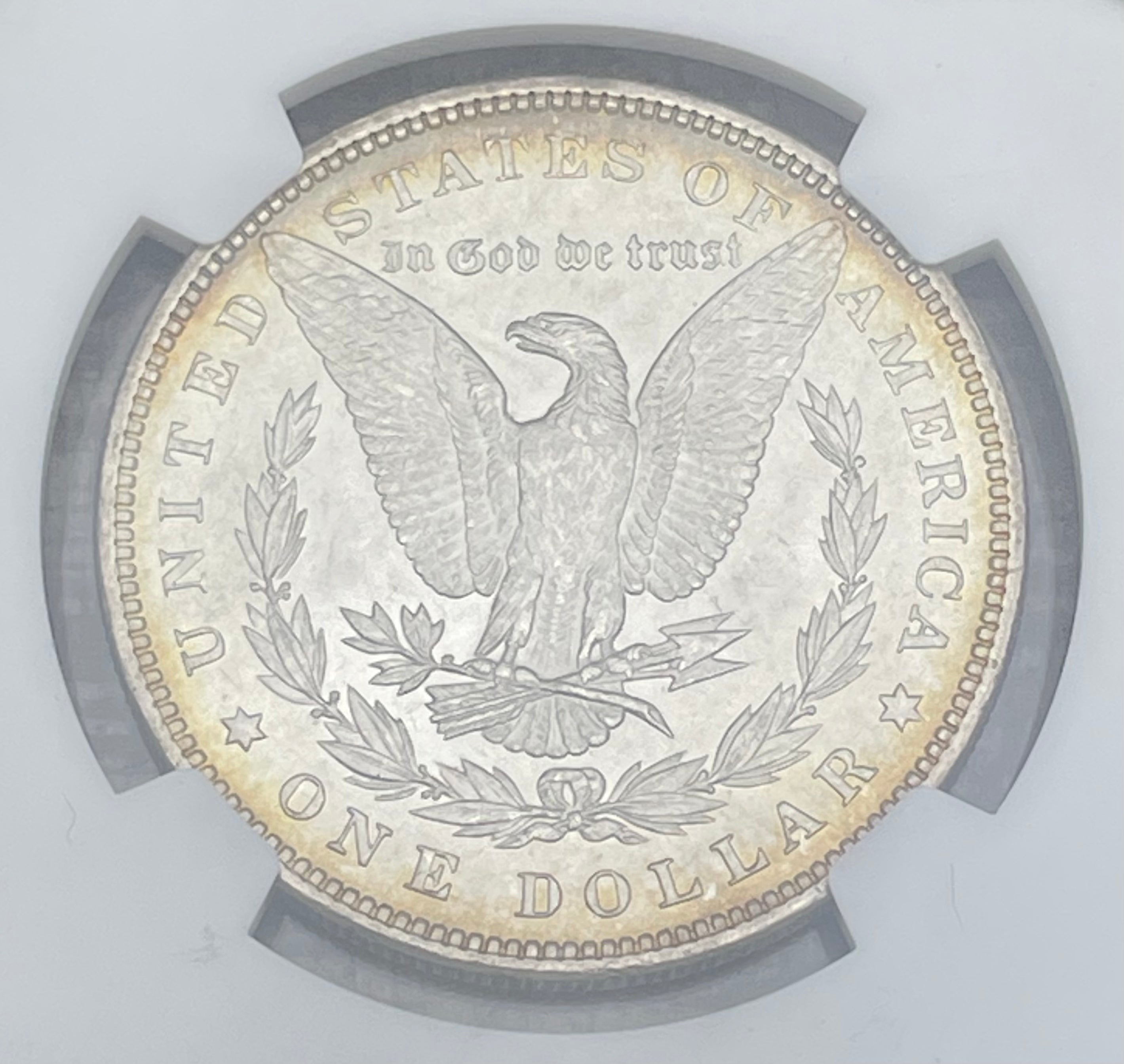 1883 $1 US Morgan Silver Dollar NGC MS65