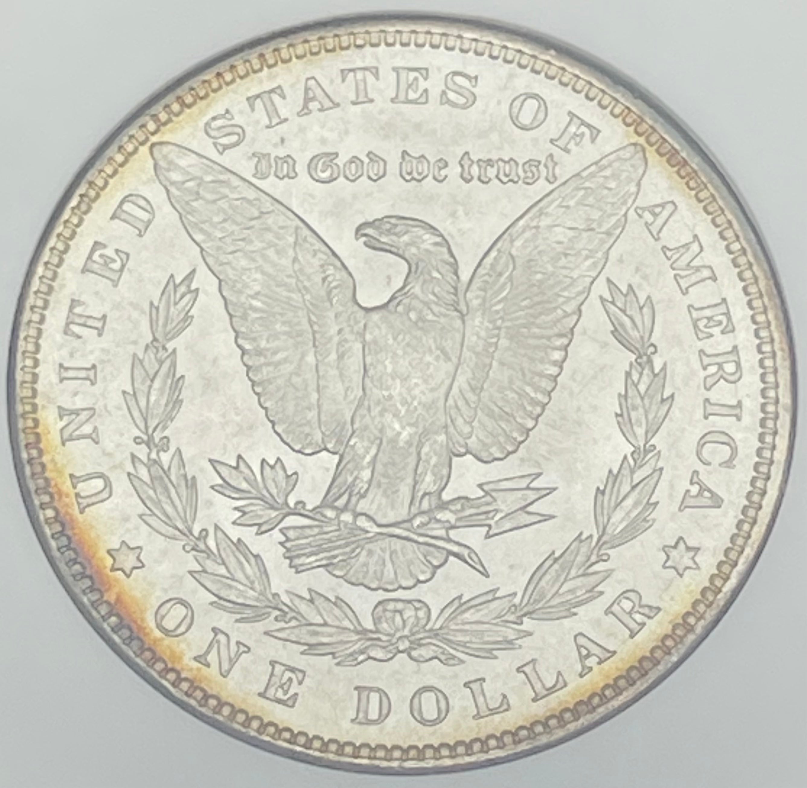 1884 $1 US Morgan Silver Dollar NGC MS64