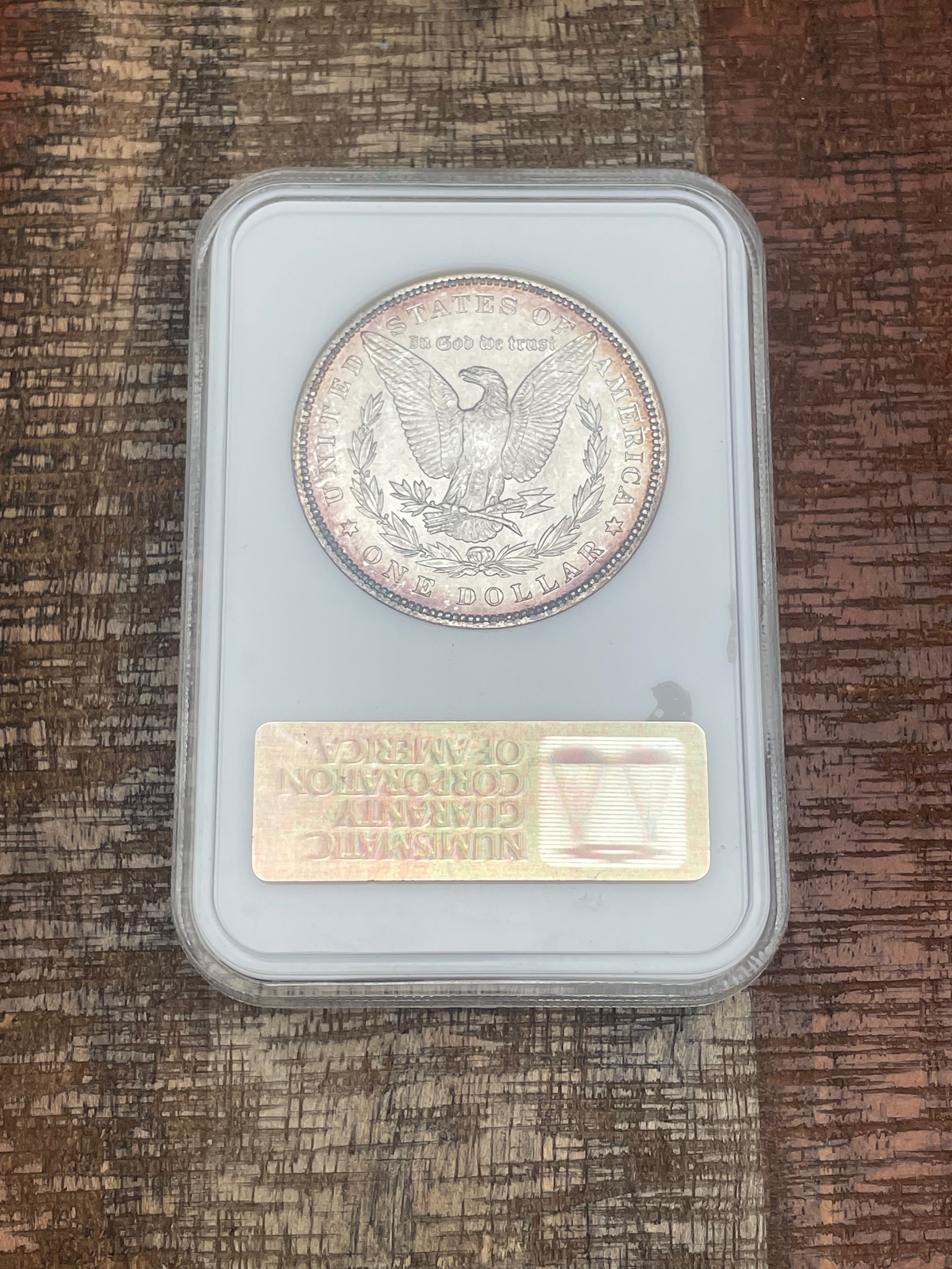1885 $1 US Morgan Silver Dollar NGC MS64