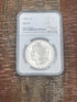 1893 $1 US Morgan Silver Dollar NGC AU53