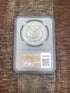 1893 $1 US Morgan Silver Dollar NGC AU53