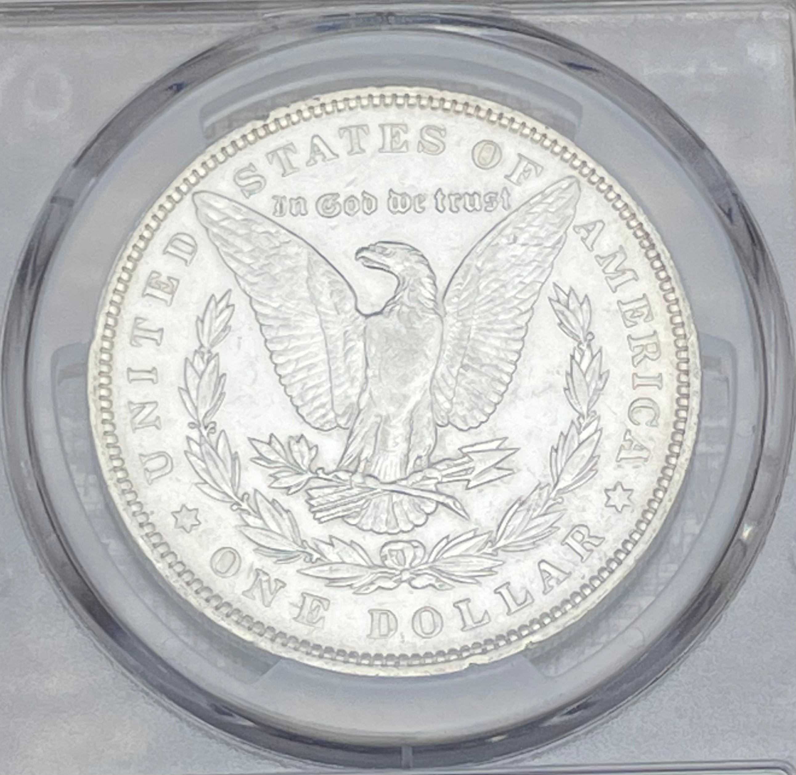 1894 $1 US Morgan Silver Dollar PCGS Genuine Cleaned-AU Detail