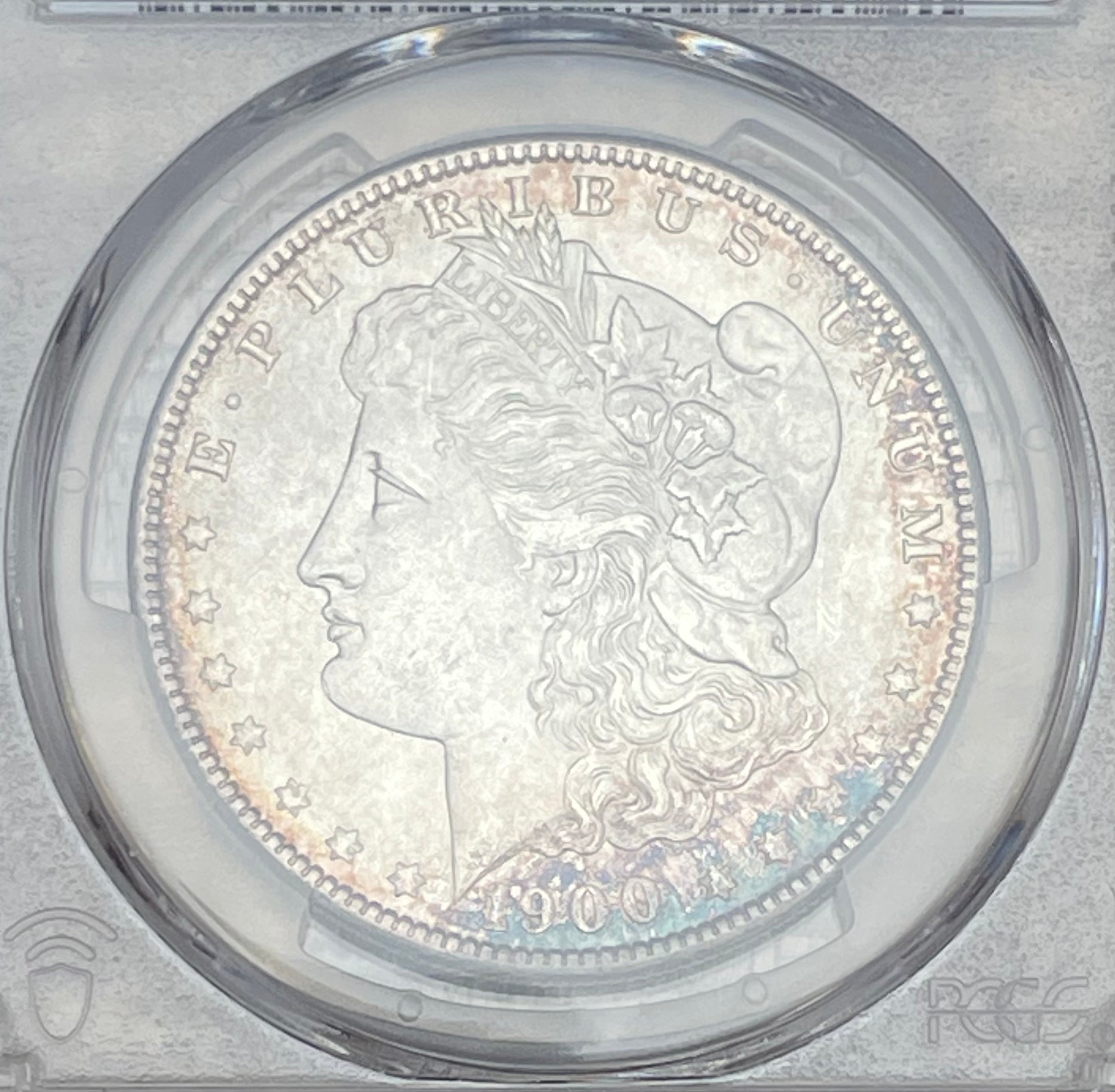 1900 $1 US Morgan Silver Dollar PCGS MS64