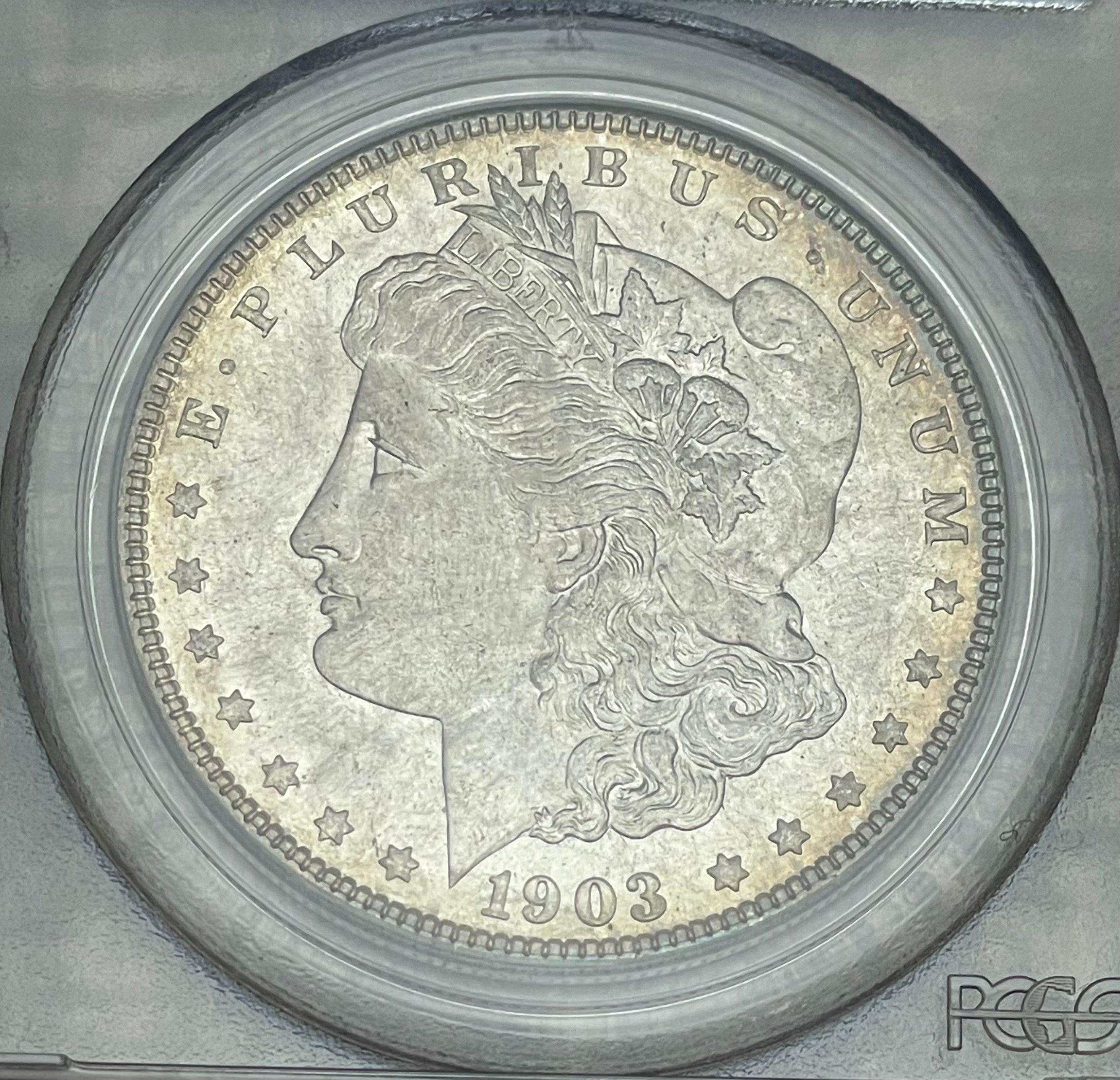 1903 $1 US Morgan Silver Dollar PCGS MS64