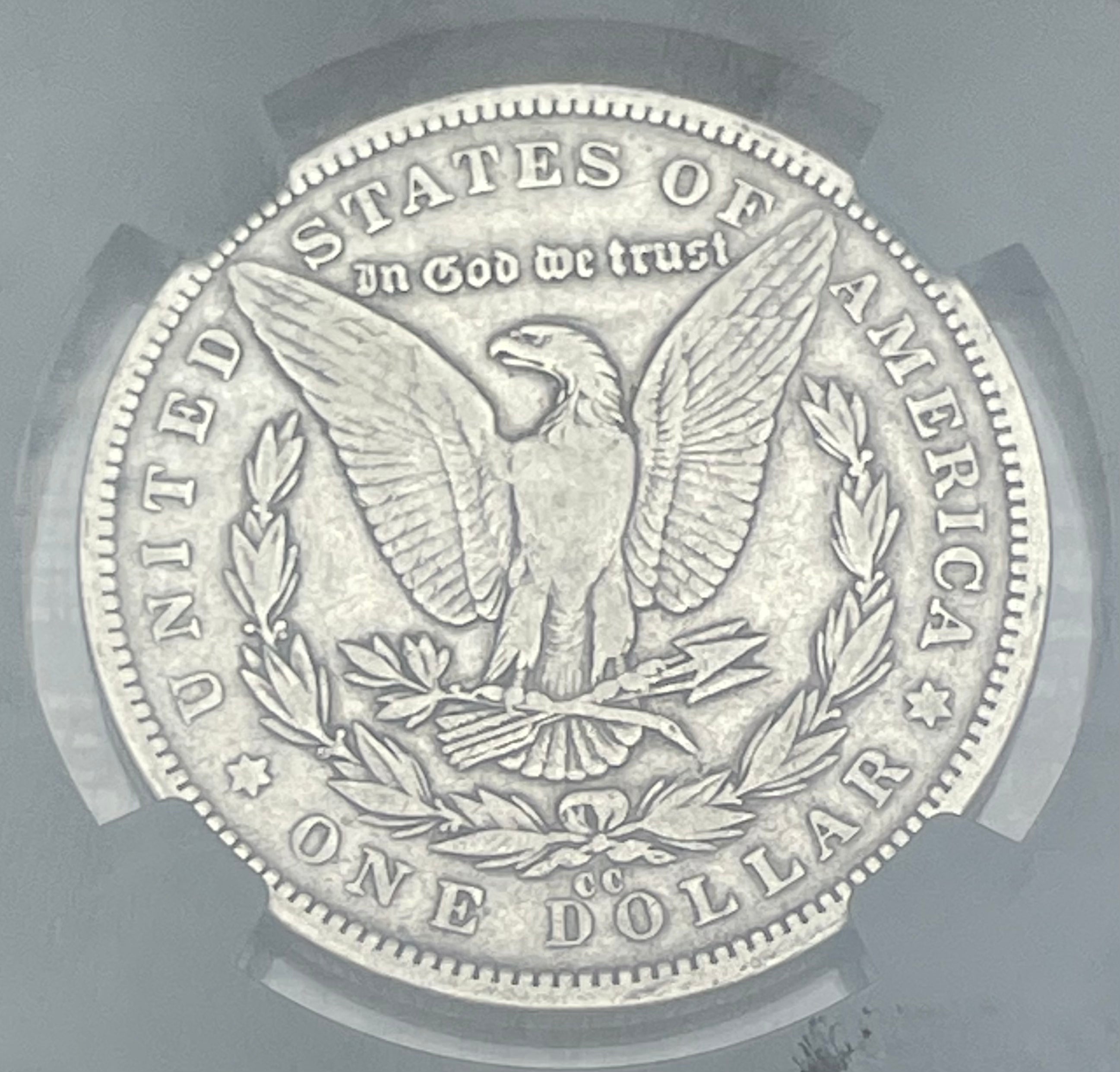 1892-CC $1 US Morgan Silver Dollar ~ NGC VF25