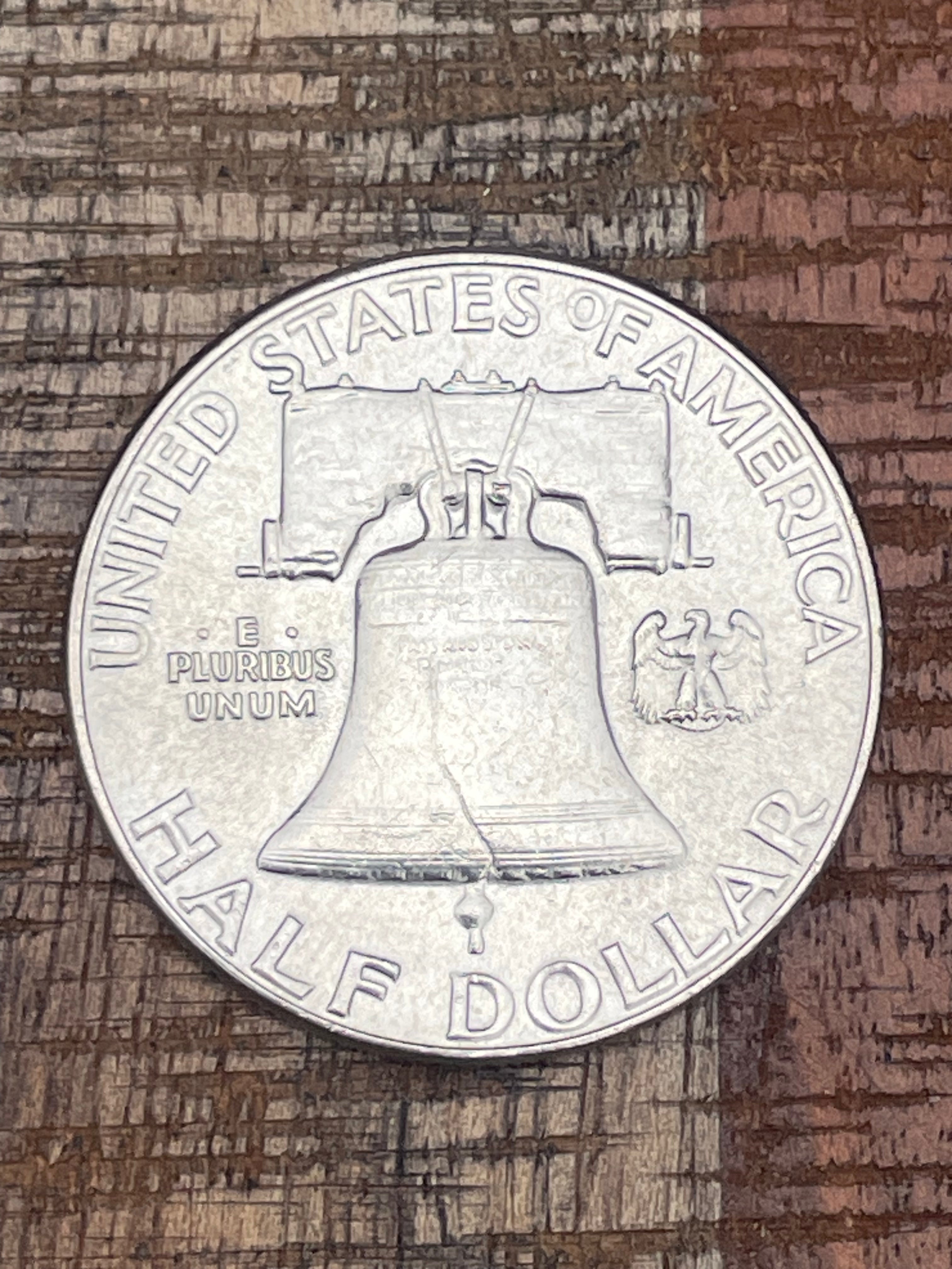 1955 50C US Franklin Half Dollar