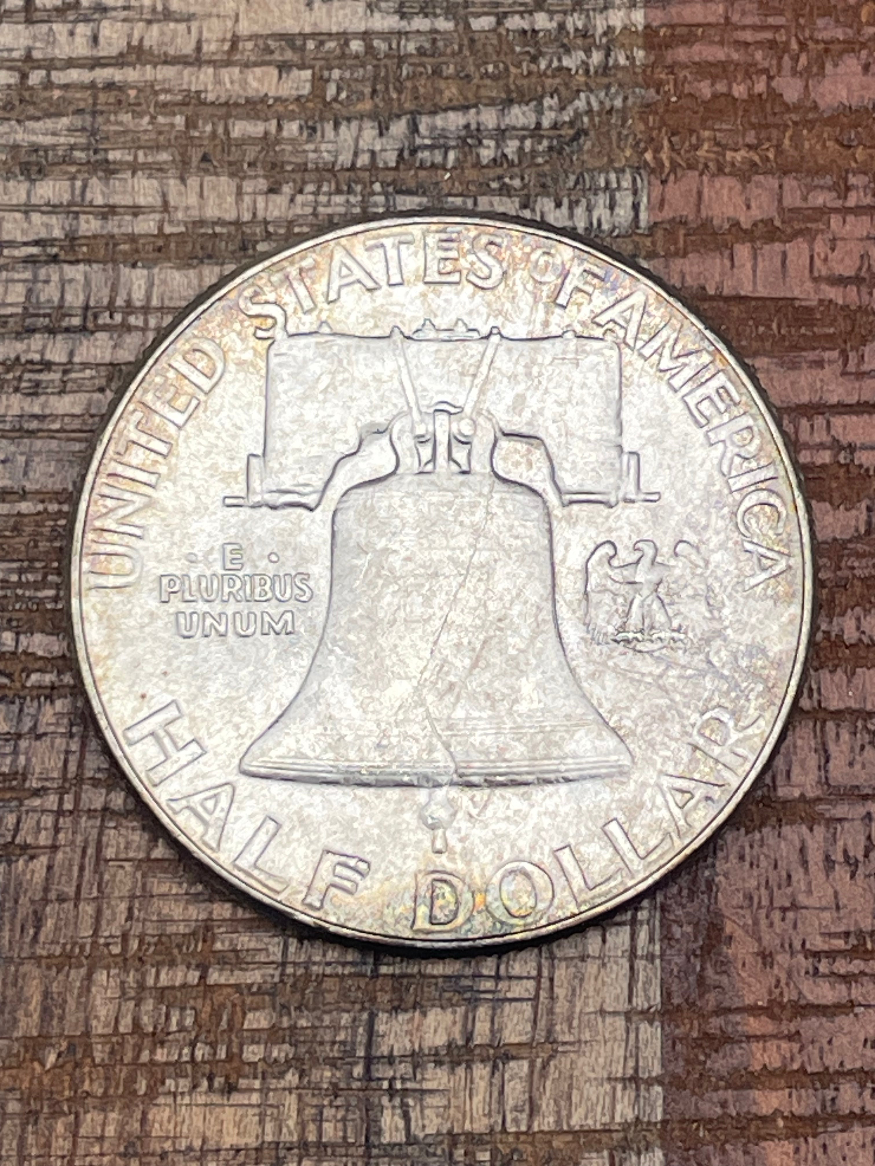 1955 50C US Franklin Half Dollar