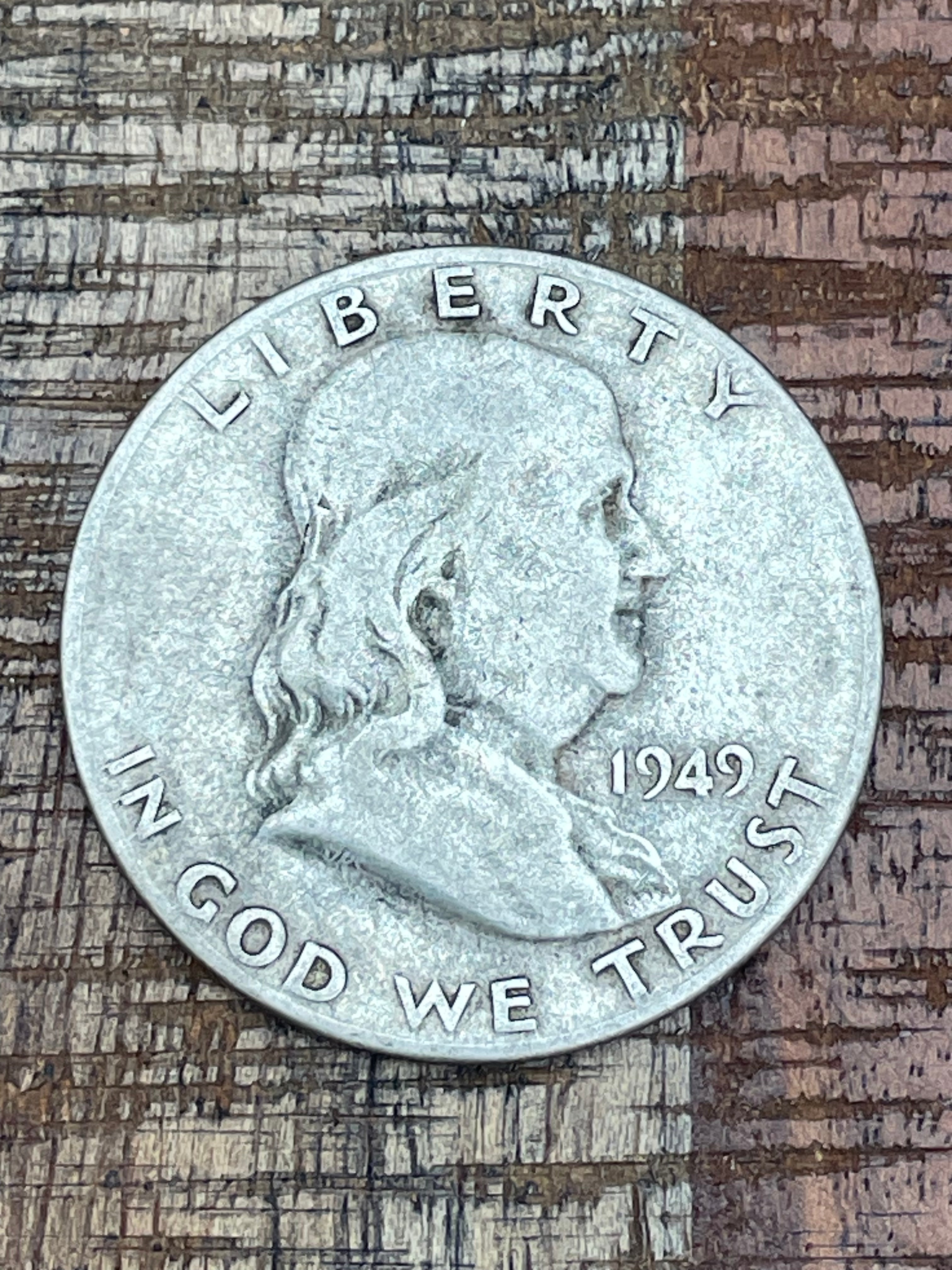 1949-S 50C US Franklin Half Dollar