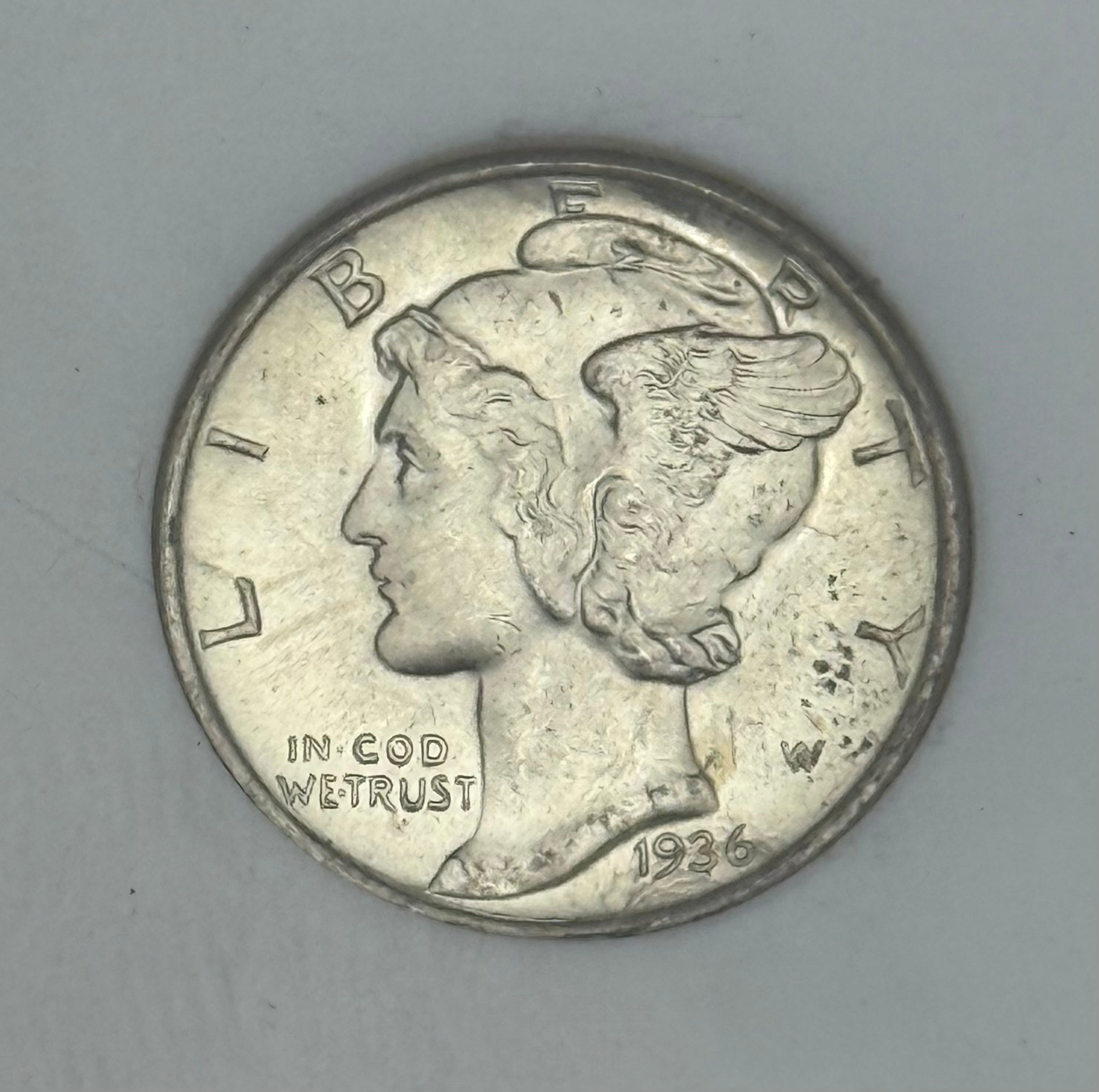 1936-S US 10c Mercury Dime NGC MS65 FB
