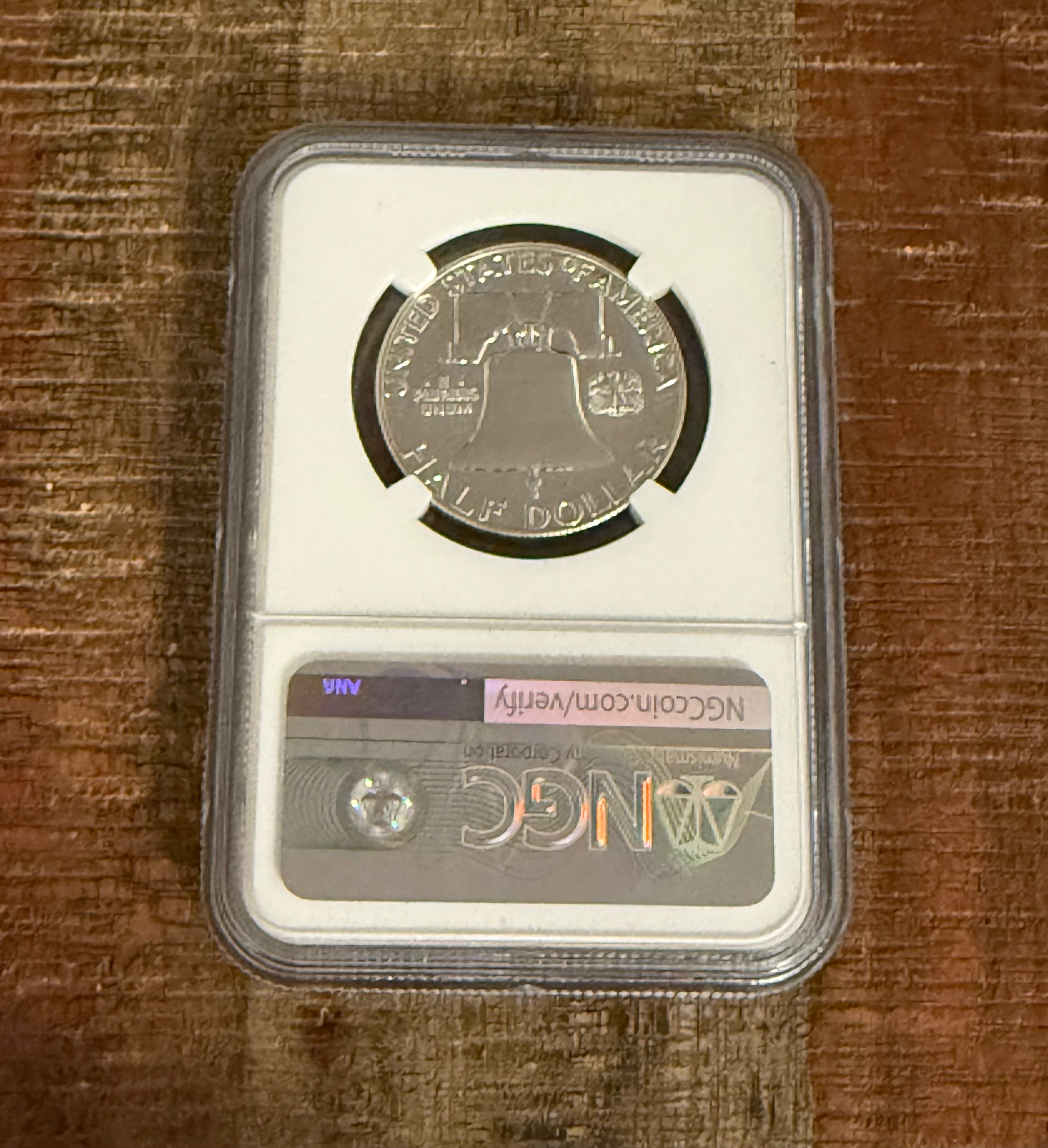 1958 50c Franklin Half Dollar NGC PF66