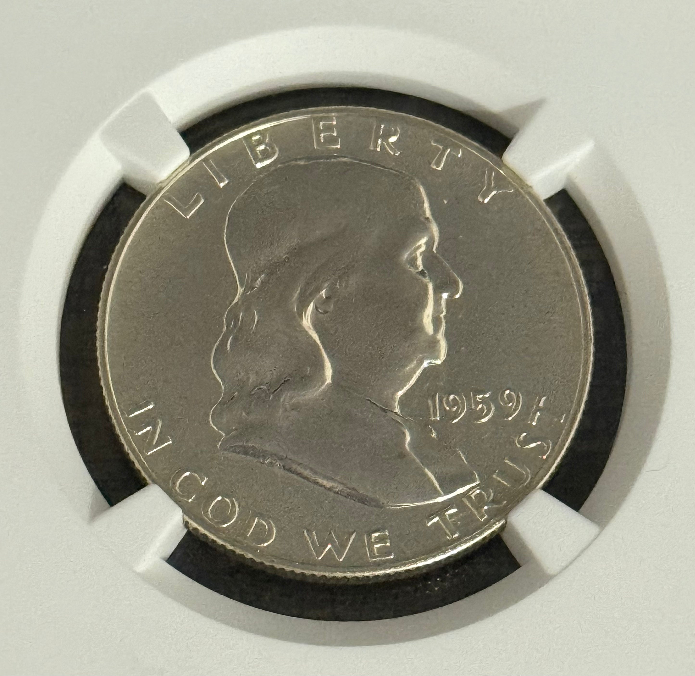 1959 50c Franklin Half Dollar NGC PF66