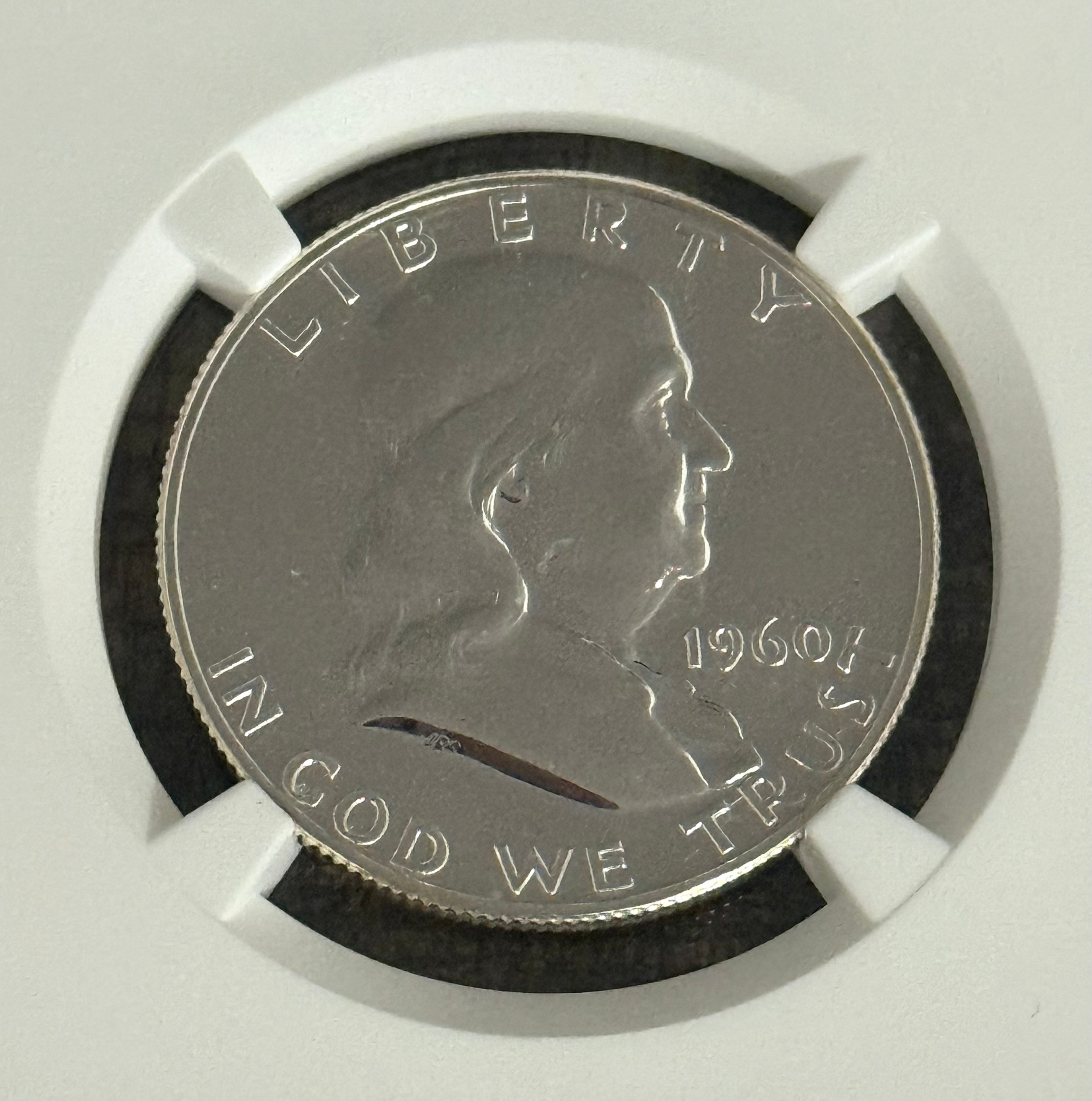 1960 50c Franklin Half Dollar NGC PF66