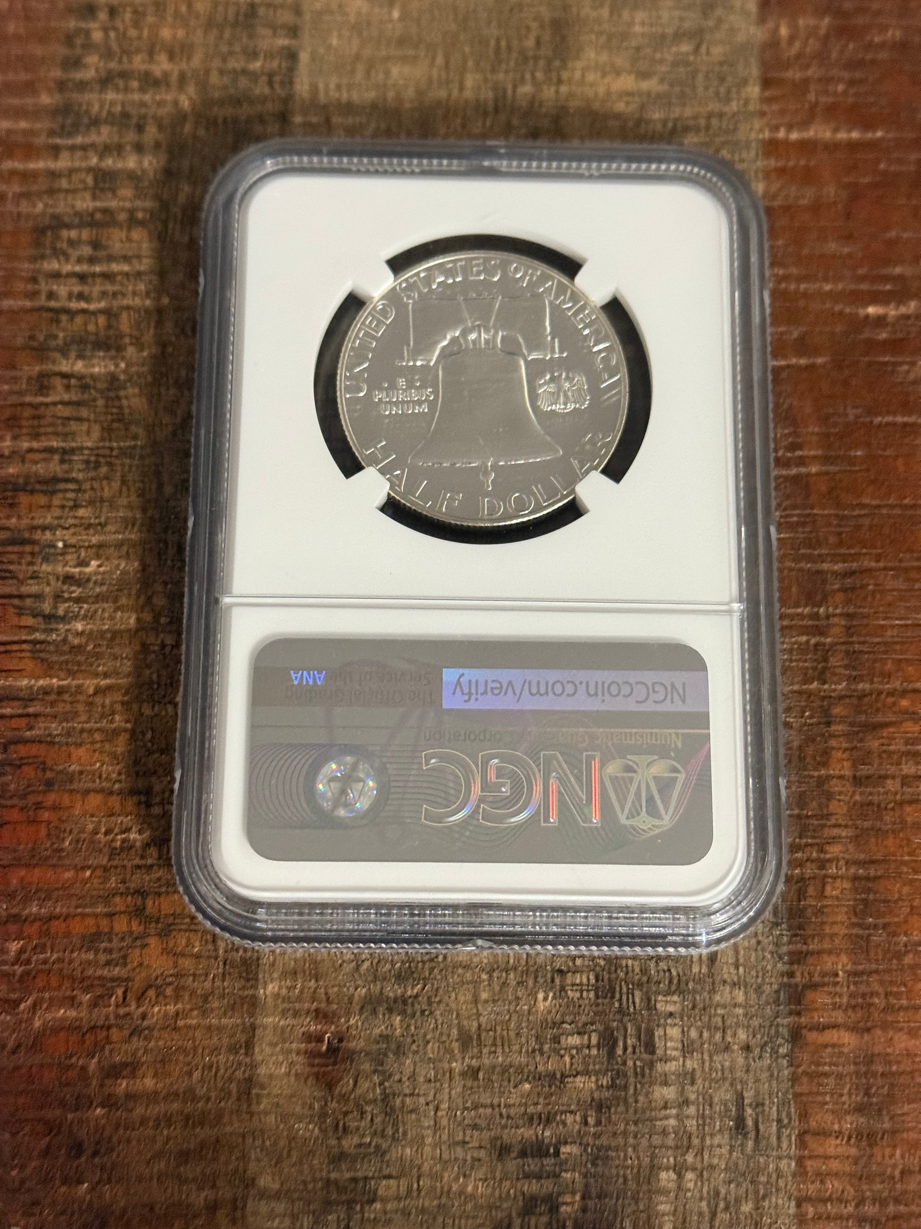 1962 50c Franklin Half Dollar NGC PF66