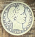 1908-D 25C US Barber Quarter